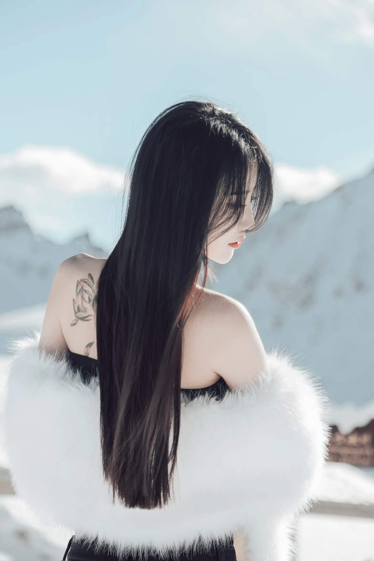 [艺图语] 2022.06.21 Vol.1243 – 冰雪之巅 婷婷#[34P]-5