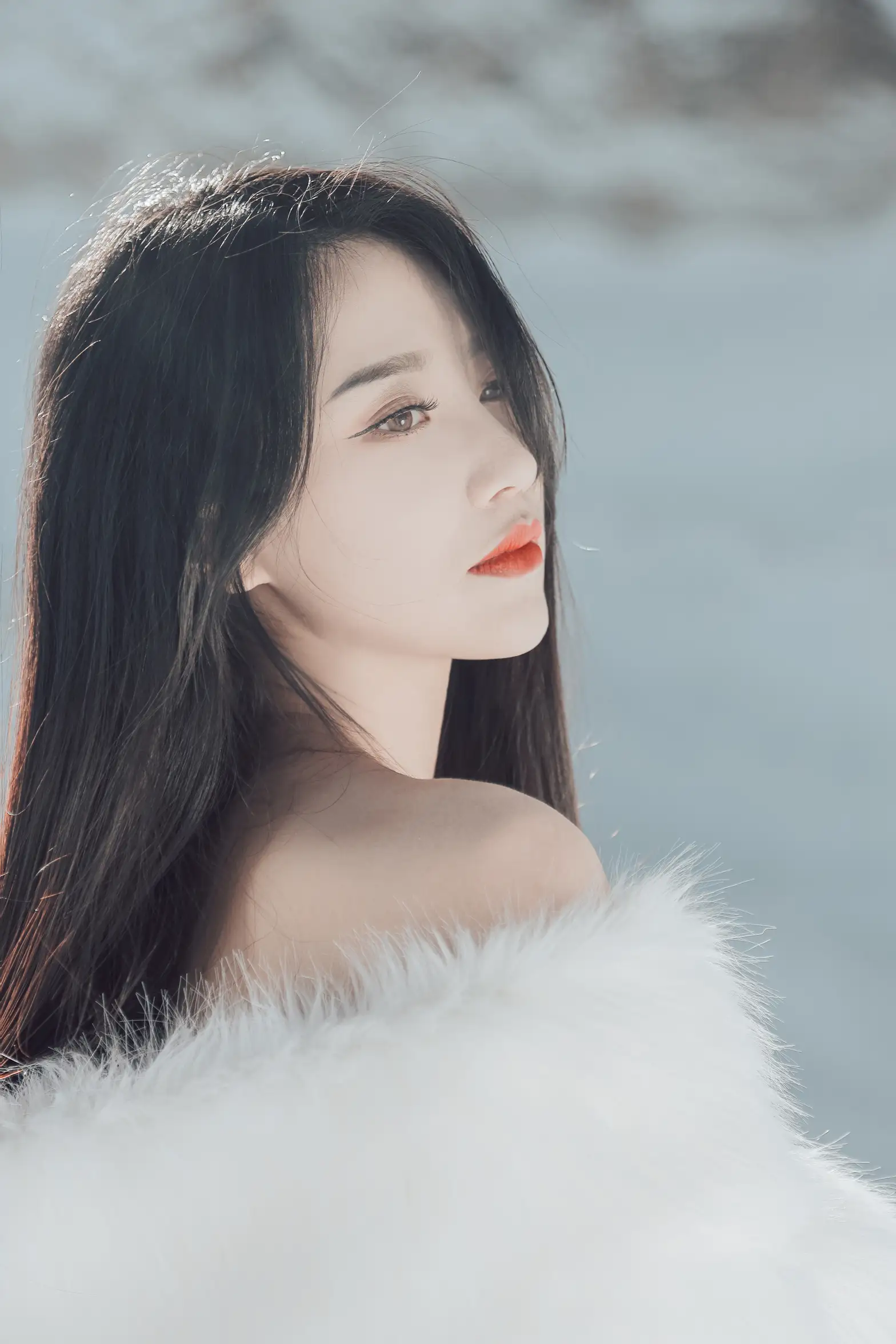 [艺图语] 2022.06.21 Vol.1243 – 冰雪之巅 婷婷#[34P]-5