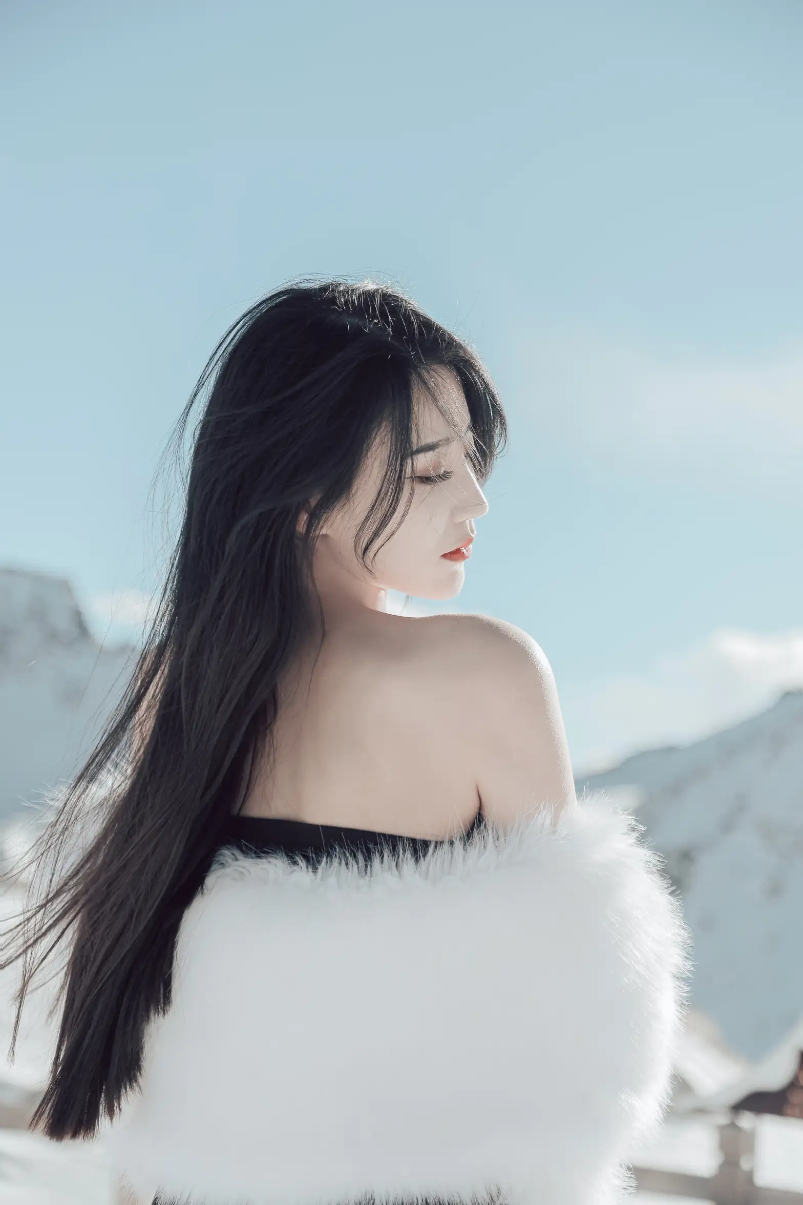[艺图语] 2022.06.21 Vol.1243 – 冰雪之巅 婷婷#[34P]-7