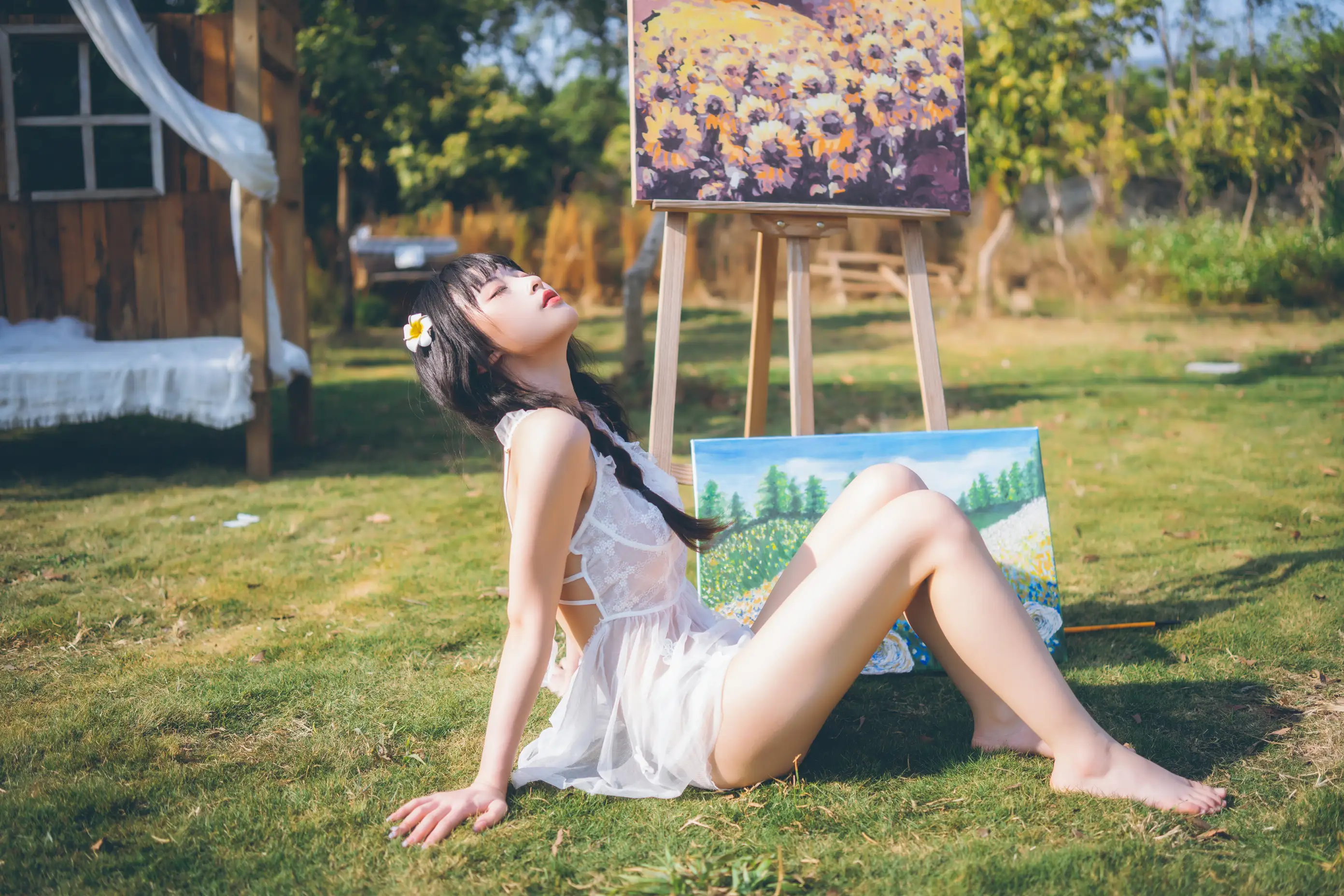 [艺图语] 2022.06.01 Vol.1053 – 田园小清新 清水由乃#[26P]-10