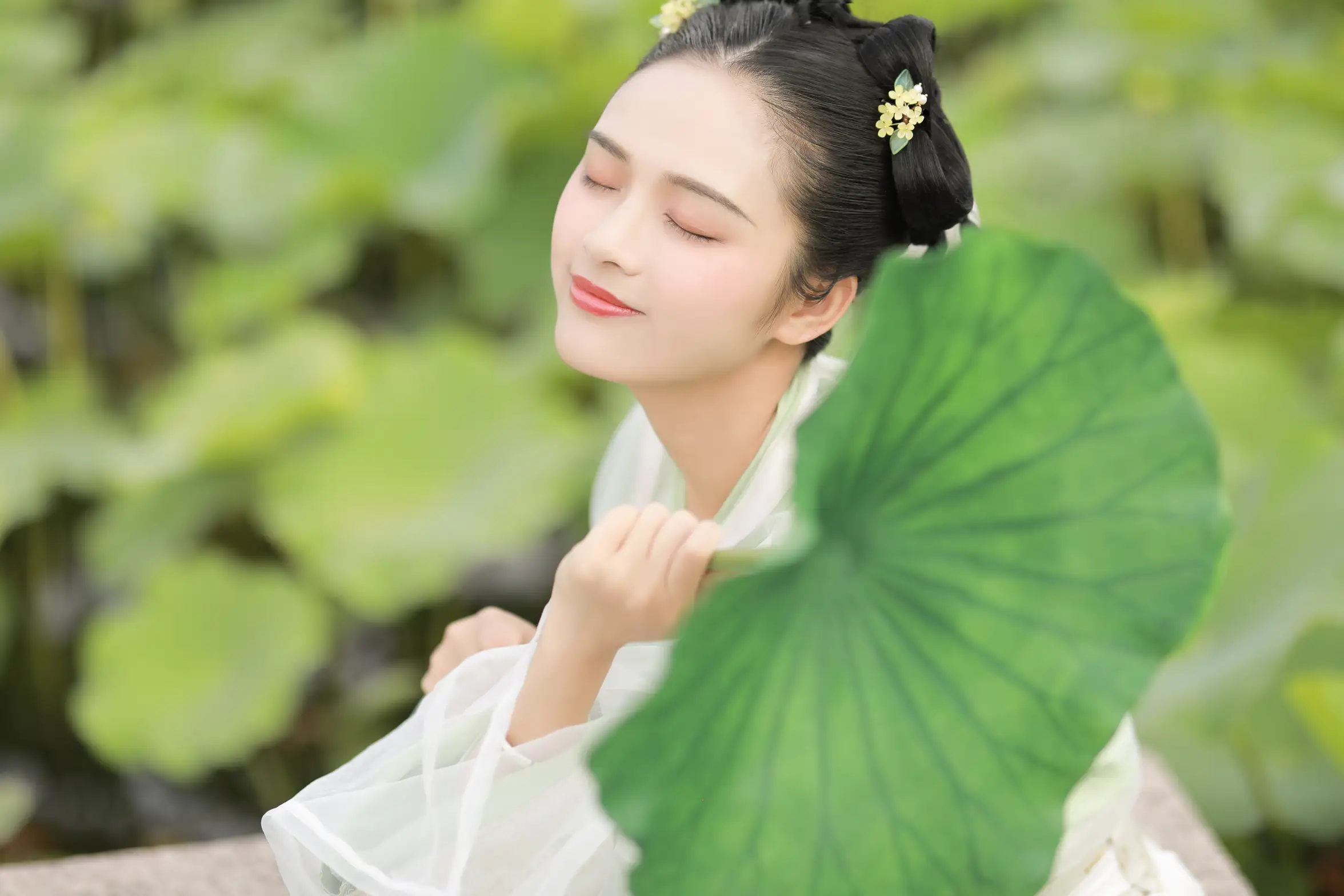 [艺图语] 2022.08.27 Vol.1800 – 荷趣 溪木若颖#[23P]-1