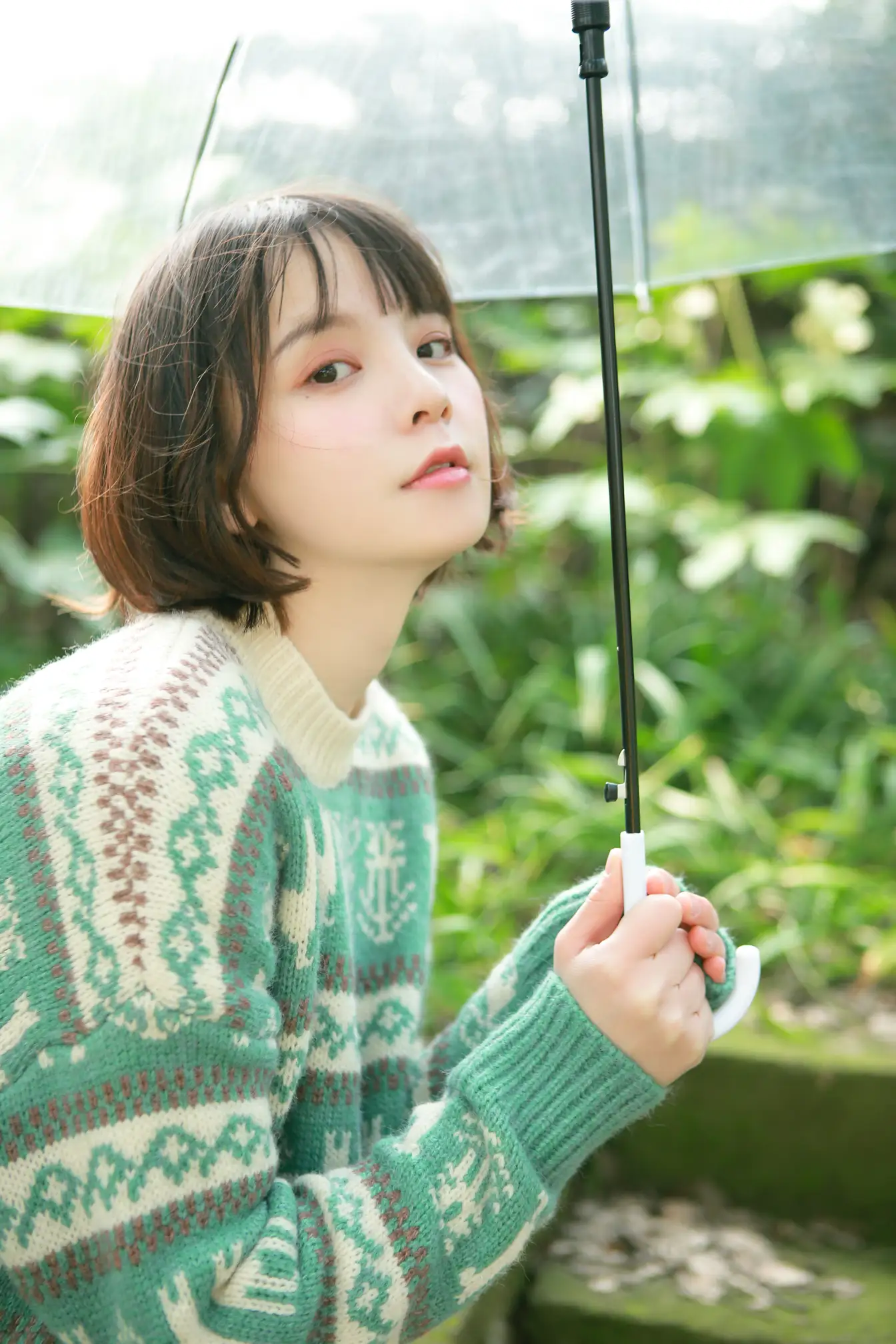 [艺图语] 2022.08.06 Vol.1642 – 氧气女孩 雨一颗#[22P]-3