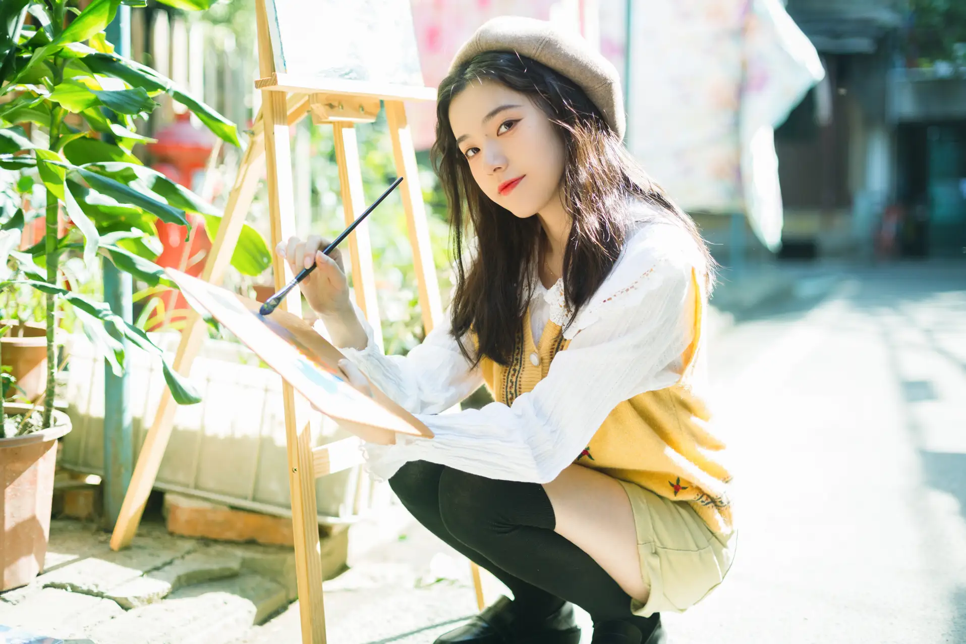 [艺图语] 2022.07.13 Vol.1469 – 小小画家 静鏡婧#[29P]-5