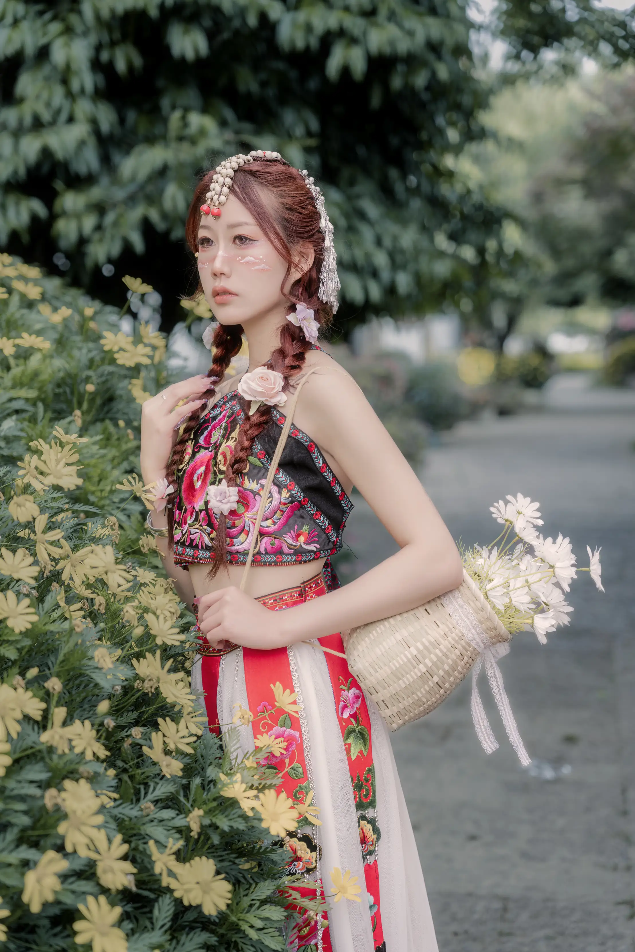 [艺图语] 2022.07.02 Vol.1355 – 蔷薇少女 邓娃儿#[28P]-3