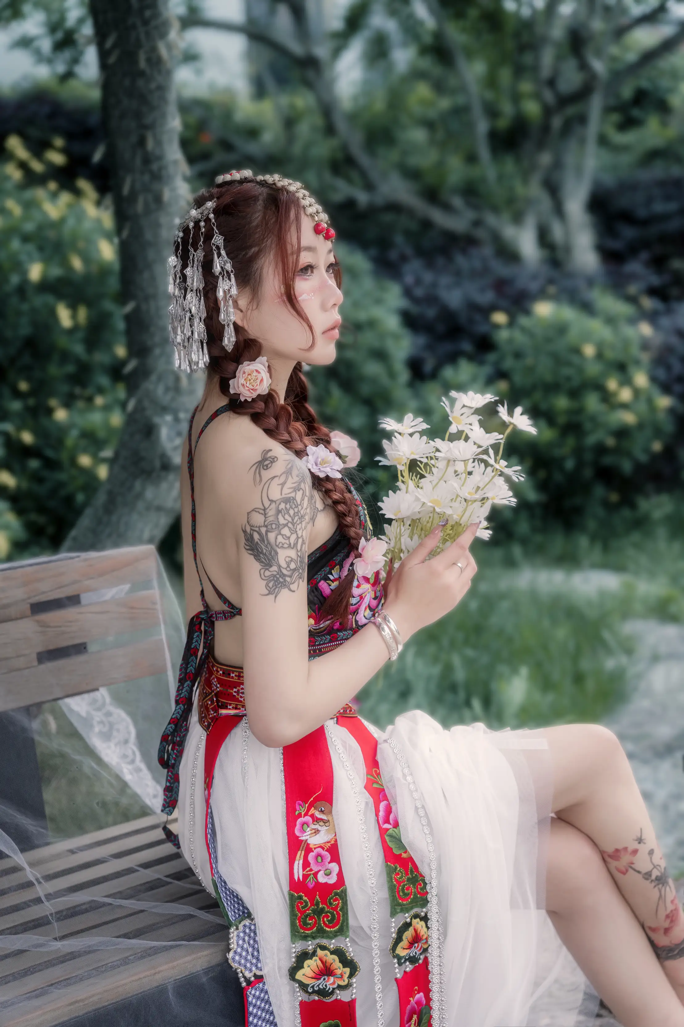 [艺图语] 2022.07.02 Vol.1355 – 蔷薇少女 邓娃儿#[28P]-7