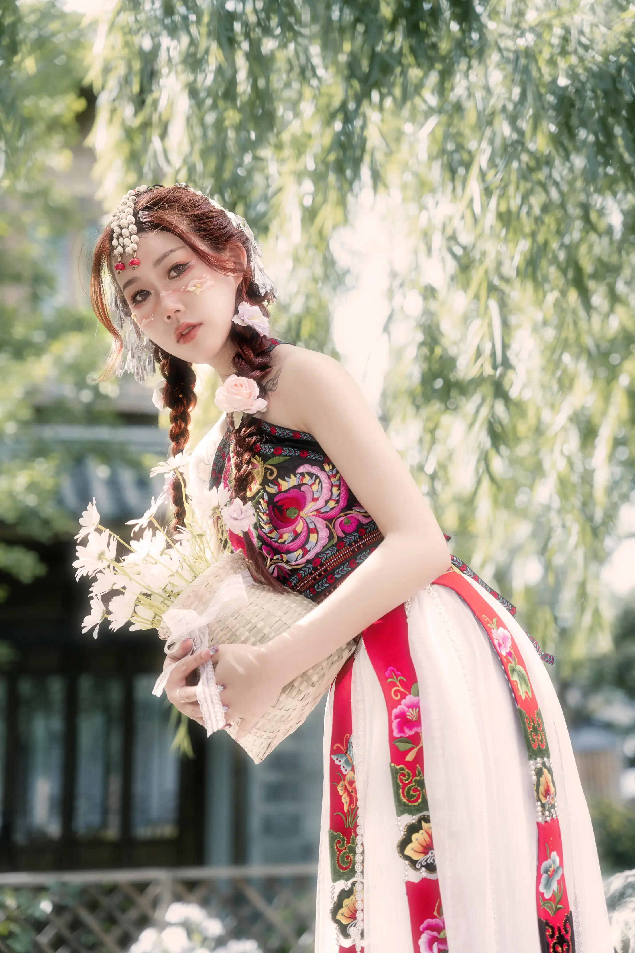 [艺图语] 2022.07.02 Vol.1355 – 蔷薇少女 邓娃儿#[28P]-3