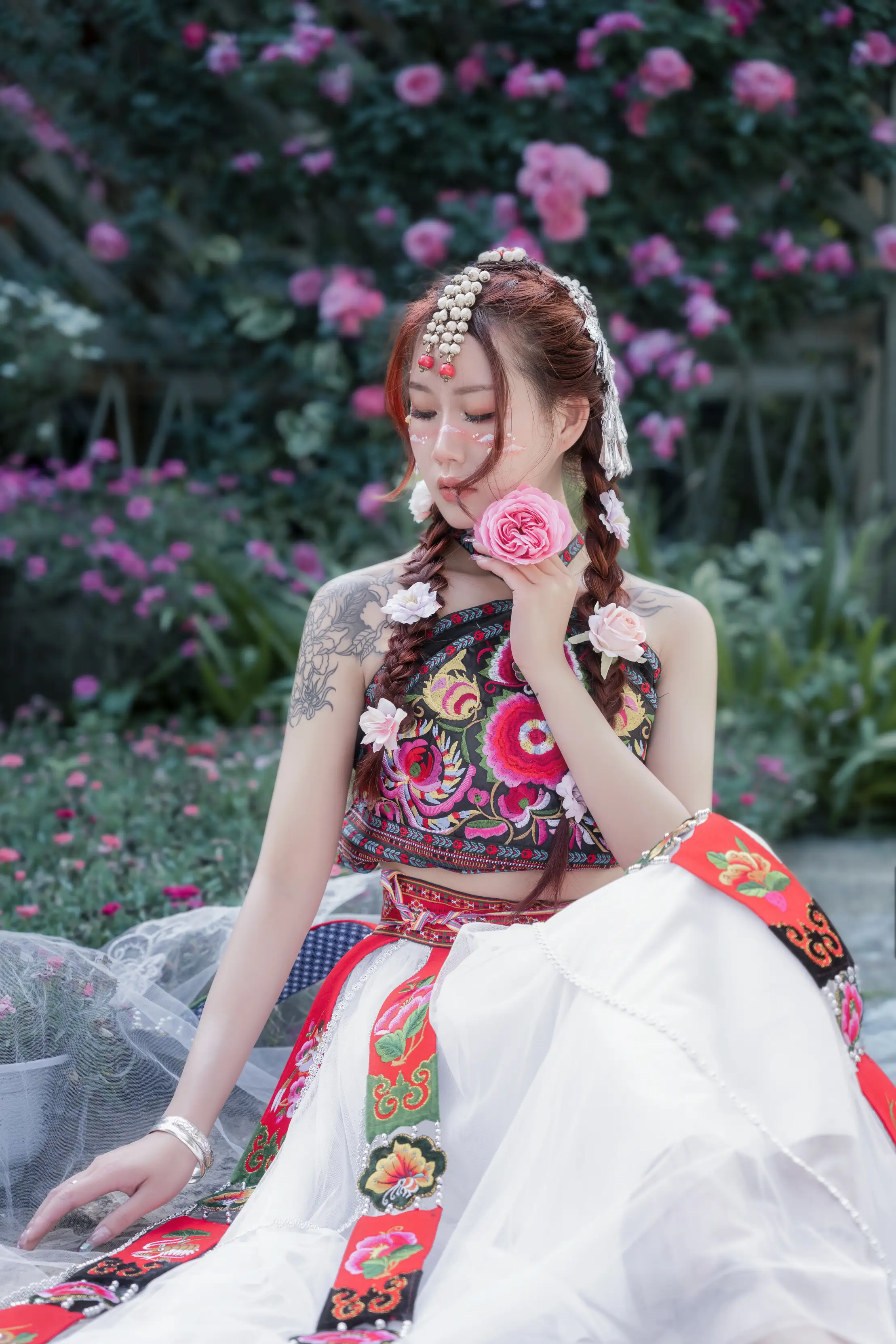 [艺图语] 2022.07.02 Vol.1355 – 蔷薇少女 邓娃儿#[28P]-7
