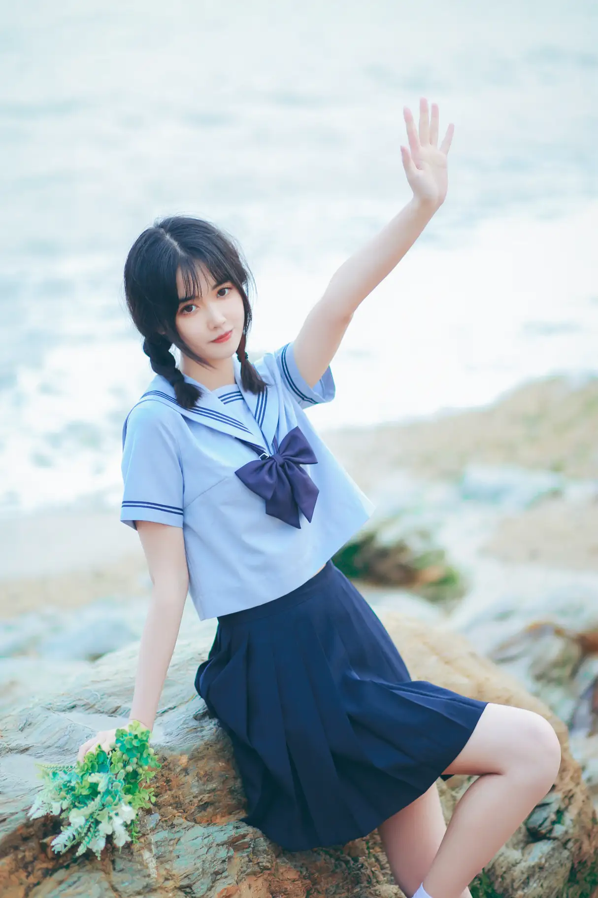[艺图语] 2022.07.28 Vol.1565 – 夏日海边的少女 淺櫻桃奈#[26P]-4