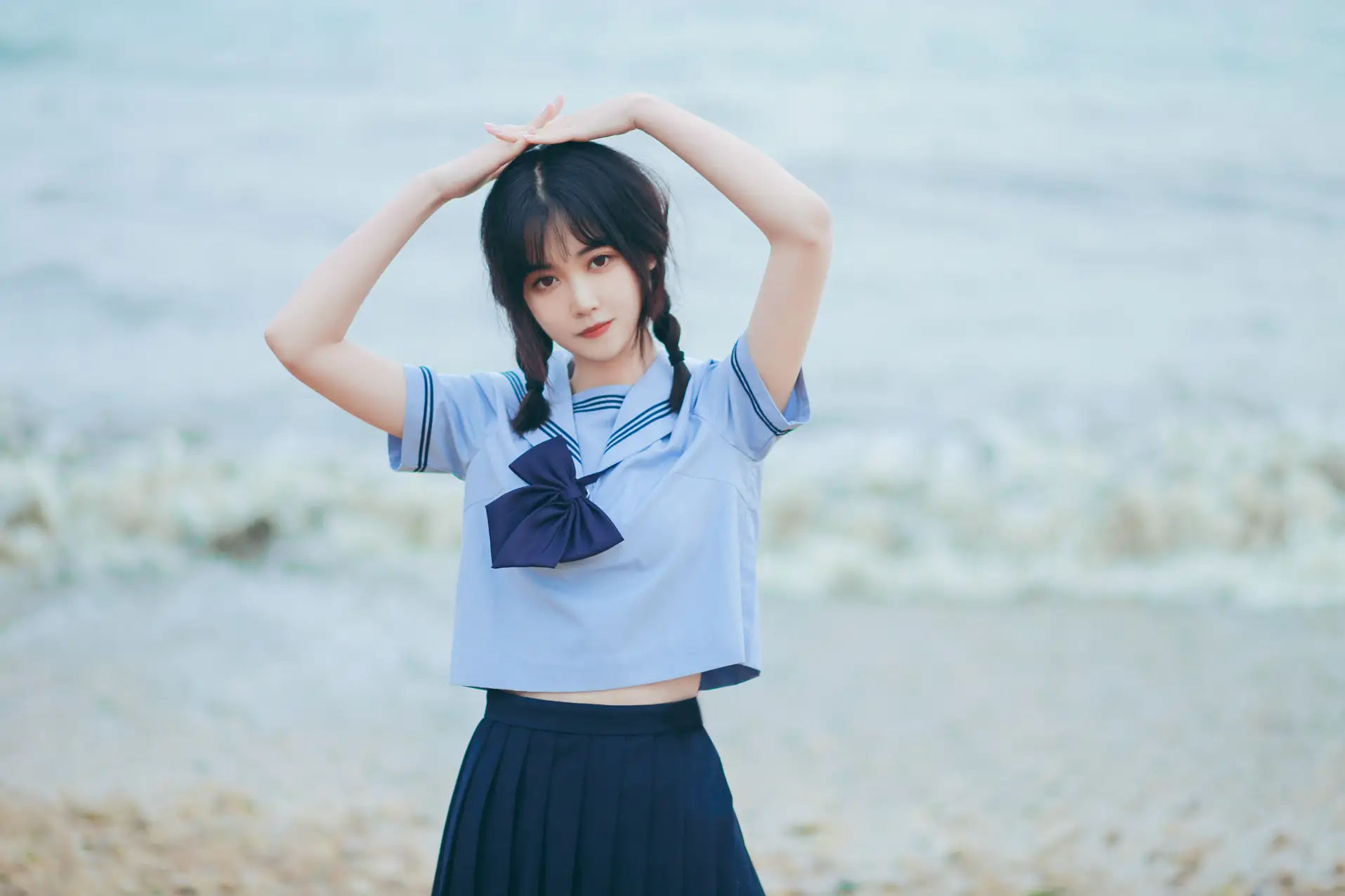 [艺图语] 2022.07.28 Vol.1565 – 夏日海边的少女 淺櫻桃奈#[26P]-9