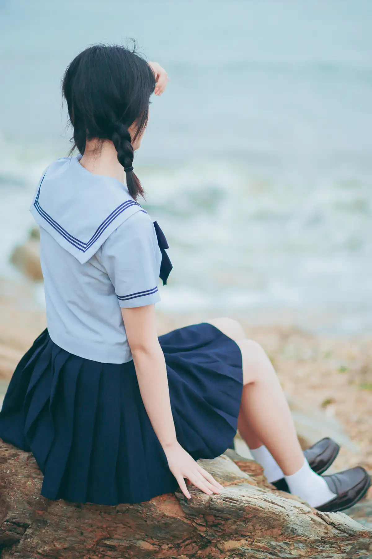 [艺图语] 2022.07.28 Vol.1565 – 夏日海边的少女 淺櫻桃奈#[26P]-5