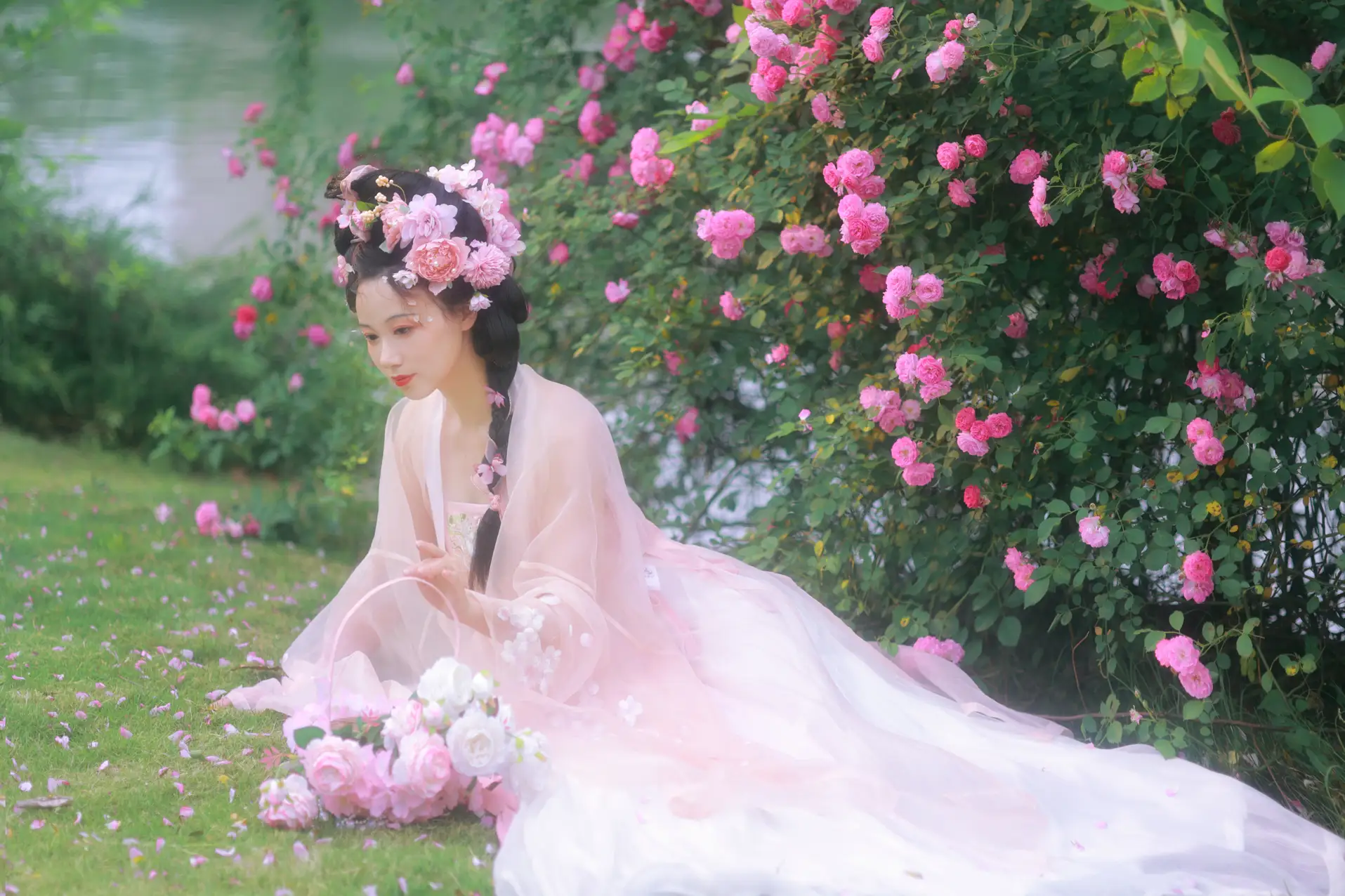 [艺图语] 2022.06.18 Vol.1217 – 蔷薇花神 笑笑#[35P]-2