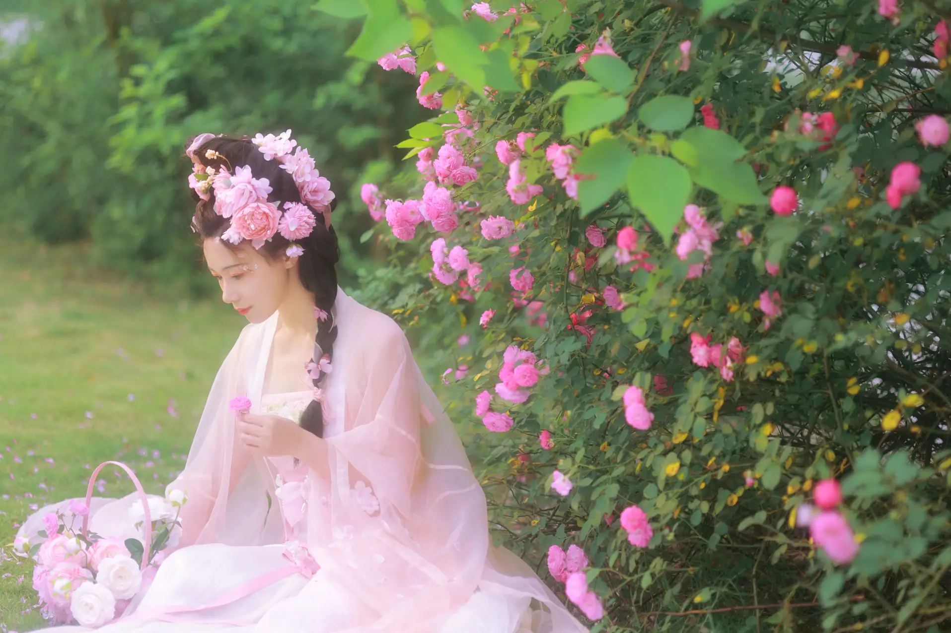 [艺图语] 2022.06.18 Vol.1217 – 蔷薇花神 笑笑#[35P]-6