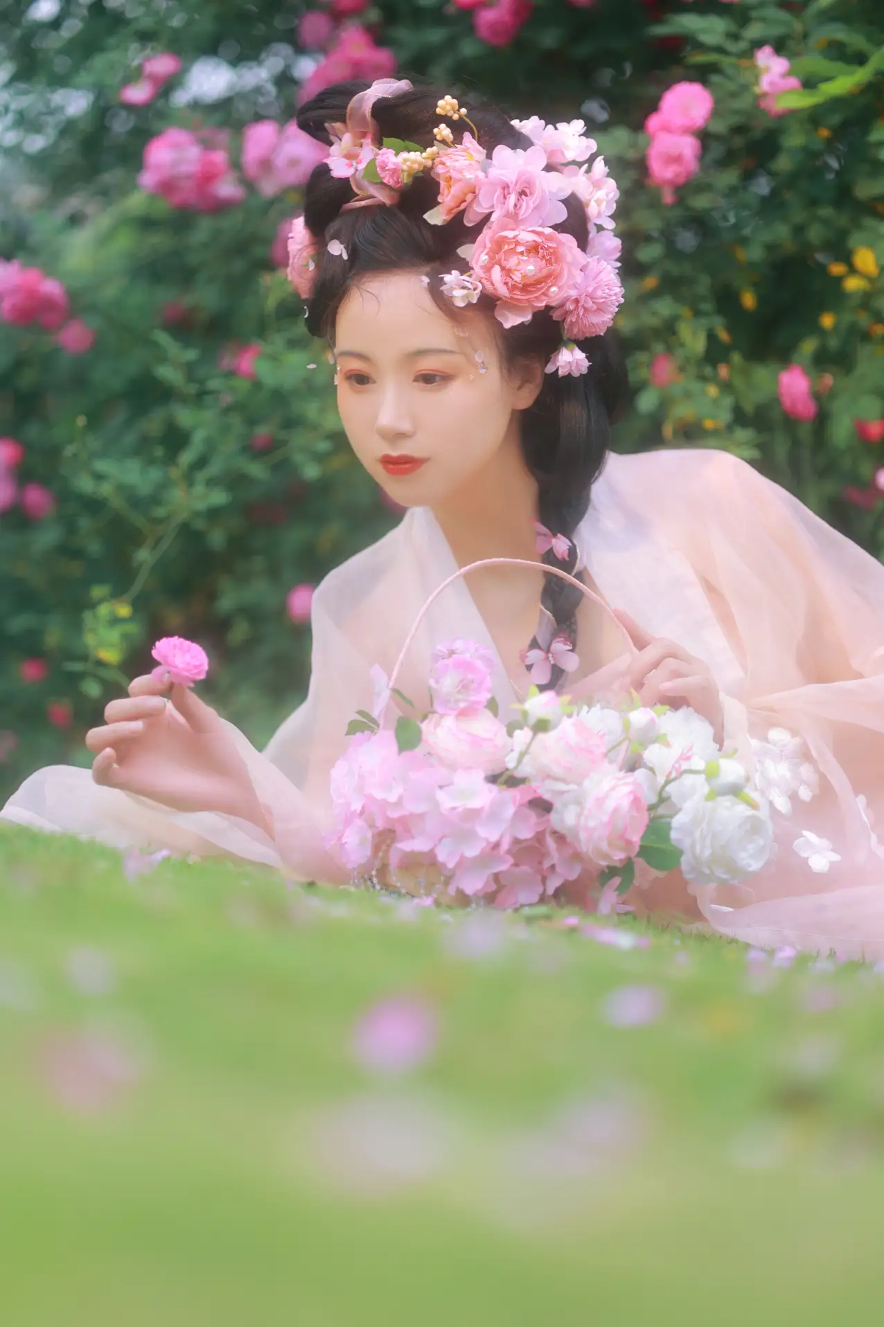 [艺图语] 2022.06.18 Vol.1217 – 蔷薇花神 笑笑#[35P]-7