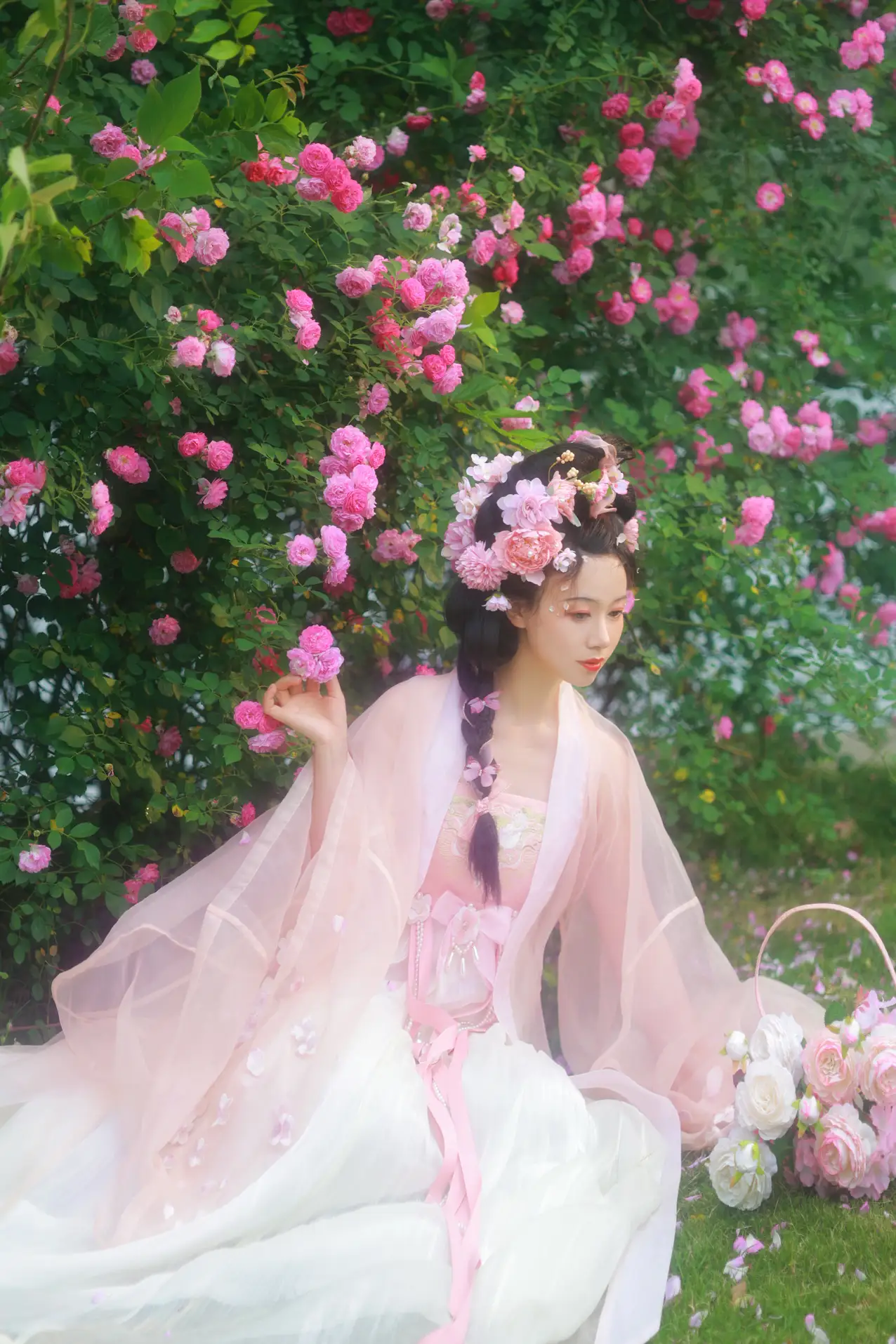 [艺图语] 2022.06.18 Vol.1217 – 蔷薇花神 笑笑#[35P]-9