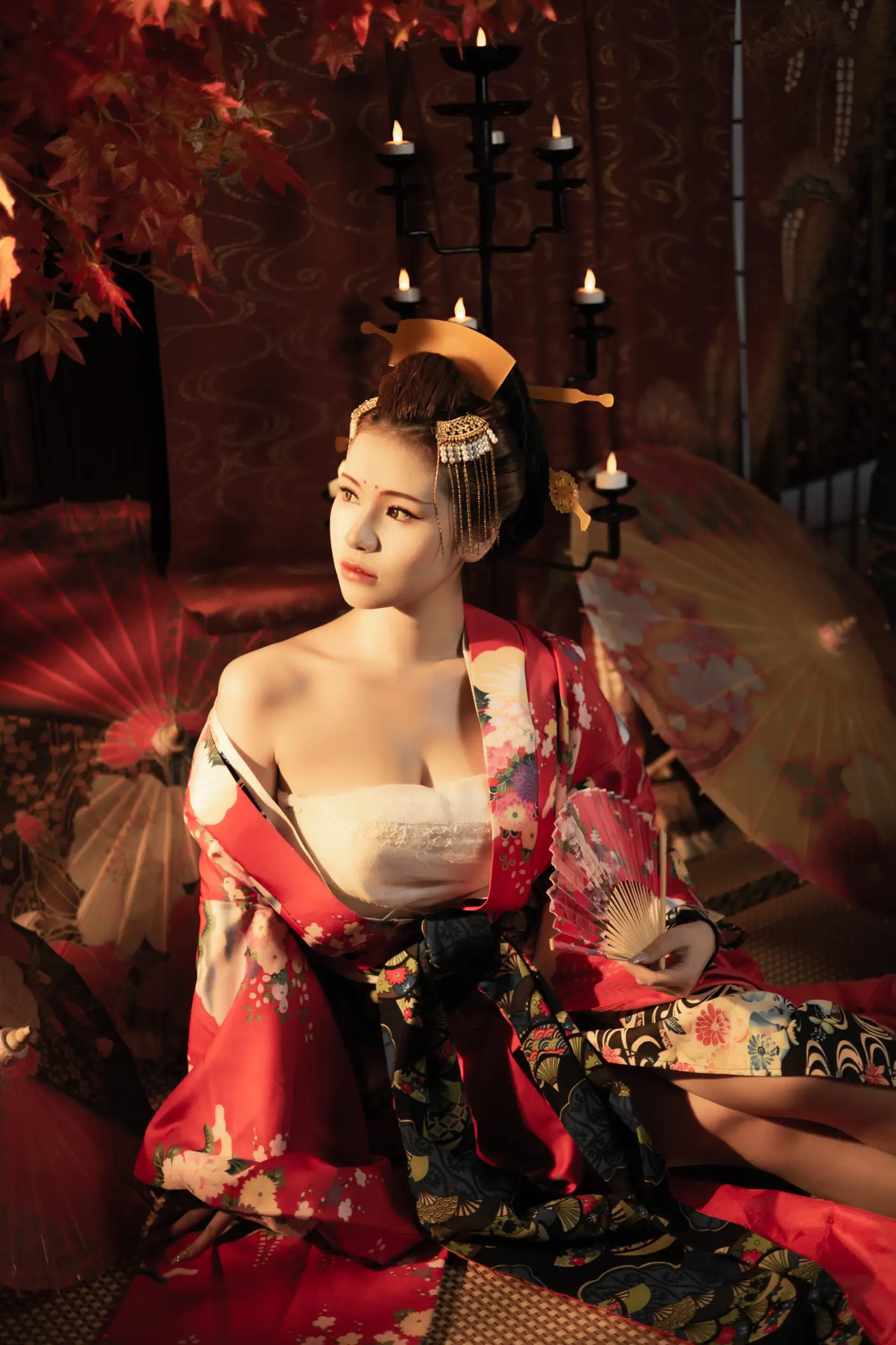 [艺图语] 2022.06.23 Vol.1263 – 恶女花魁 奶酪#[23P]-10