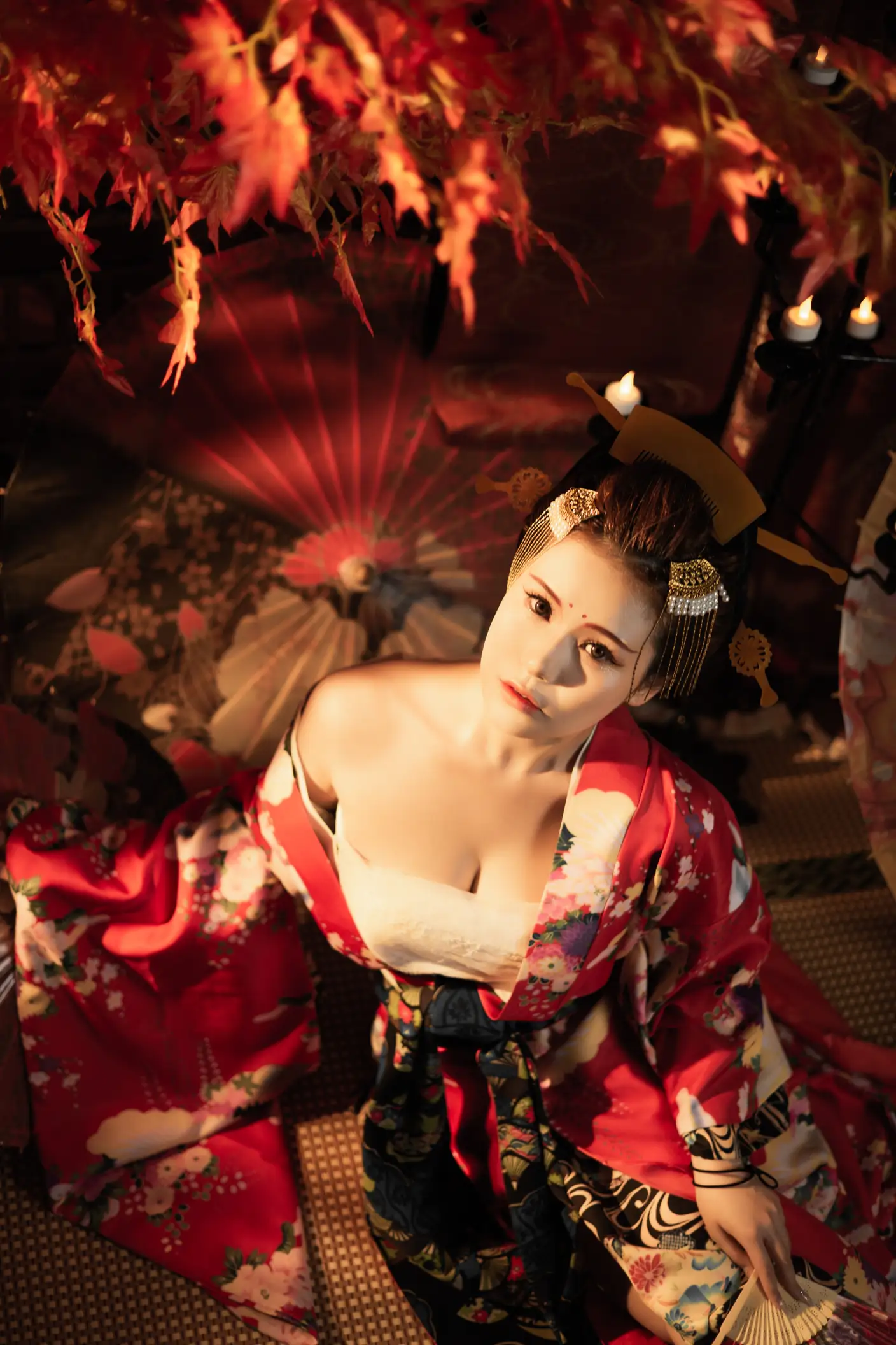 [艺图语] 2022.06.23 Vol.1263 – 恶女花魁 奶酪#[23P]-1