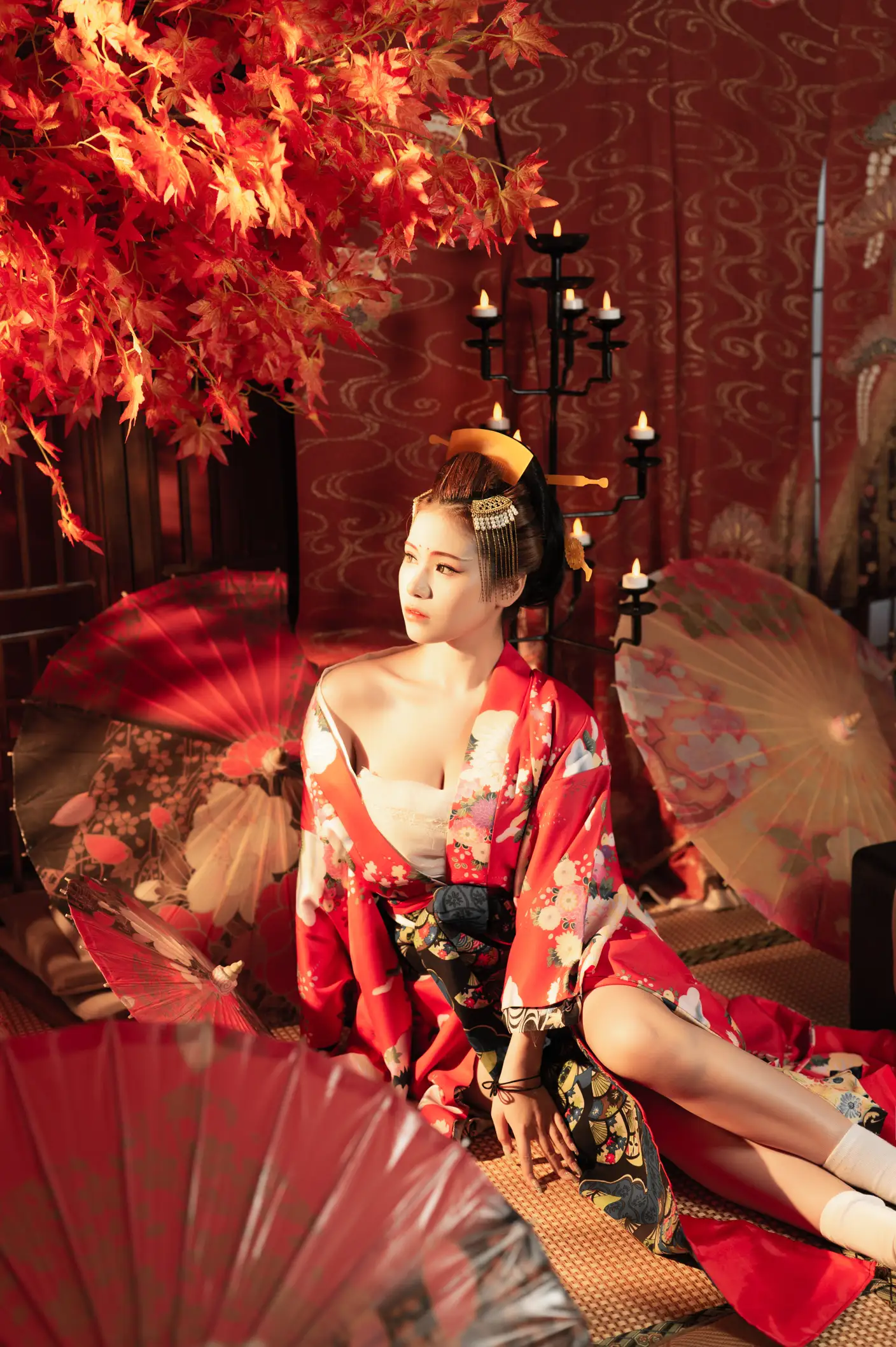 [艺图语] 2022.06.23 Vol.1263 – 恶女花魁 奶酪#[23P]-4