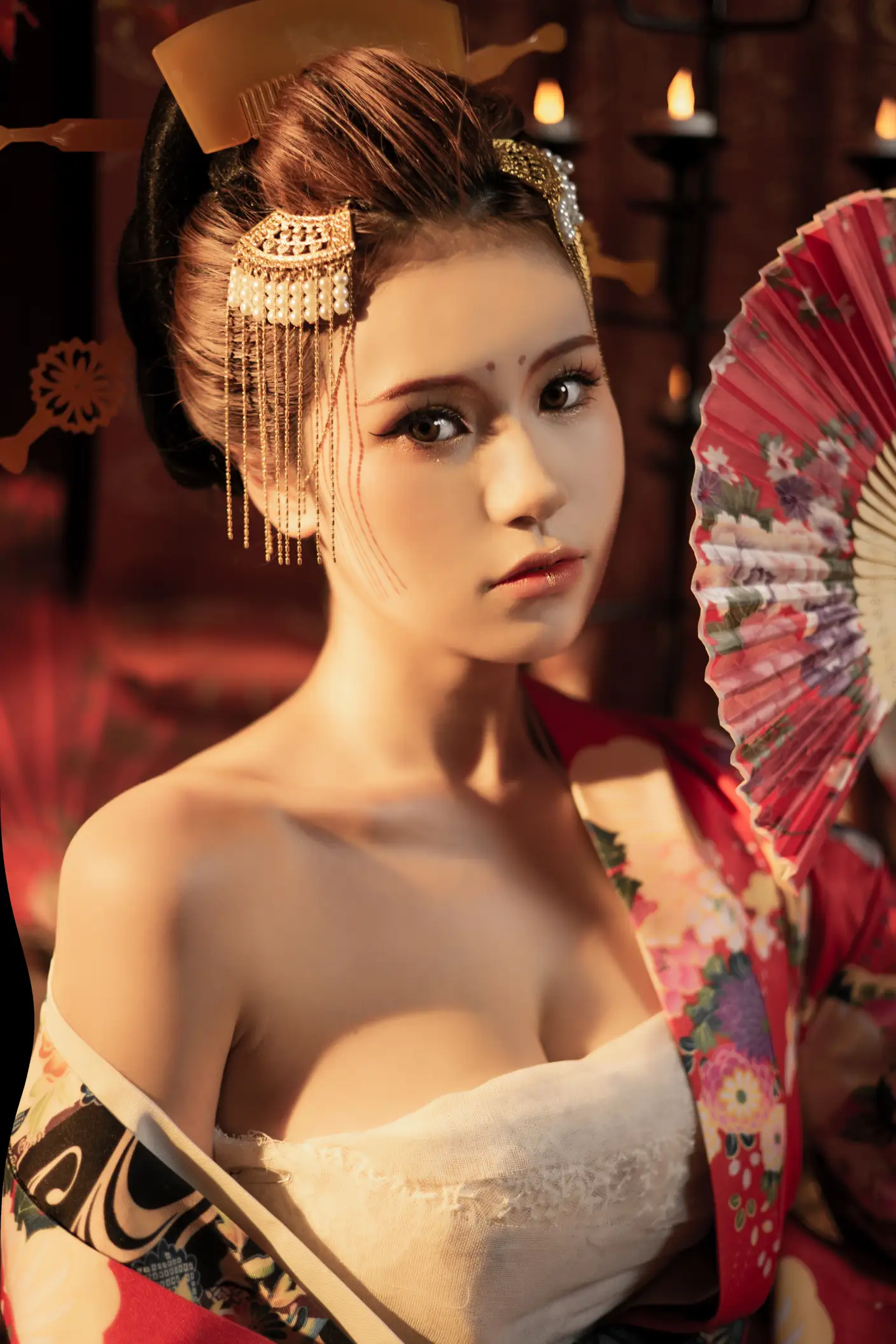 [艺图语] 2022.06.23 Vol.1263 – 恶女花魁 奶酪#[23P]-6