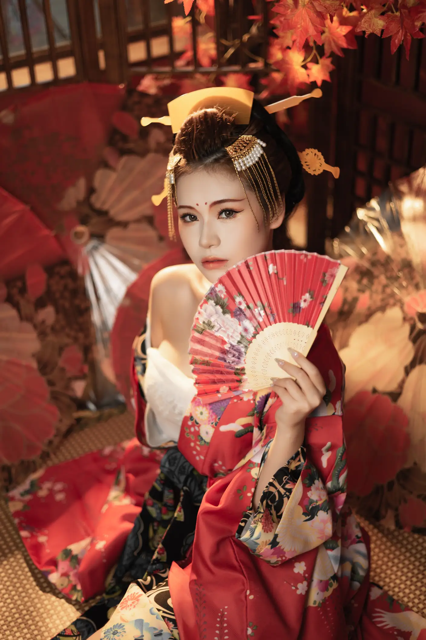 [艺图语] 2022.06.23 Vol.1263 – 恶女花魁 奶酪#[23P]-7