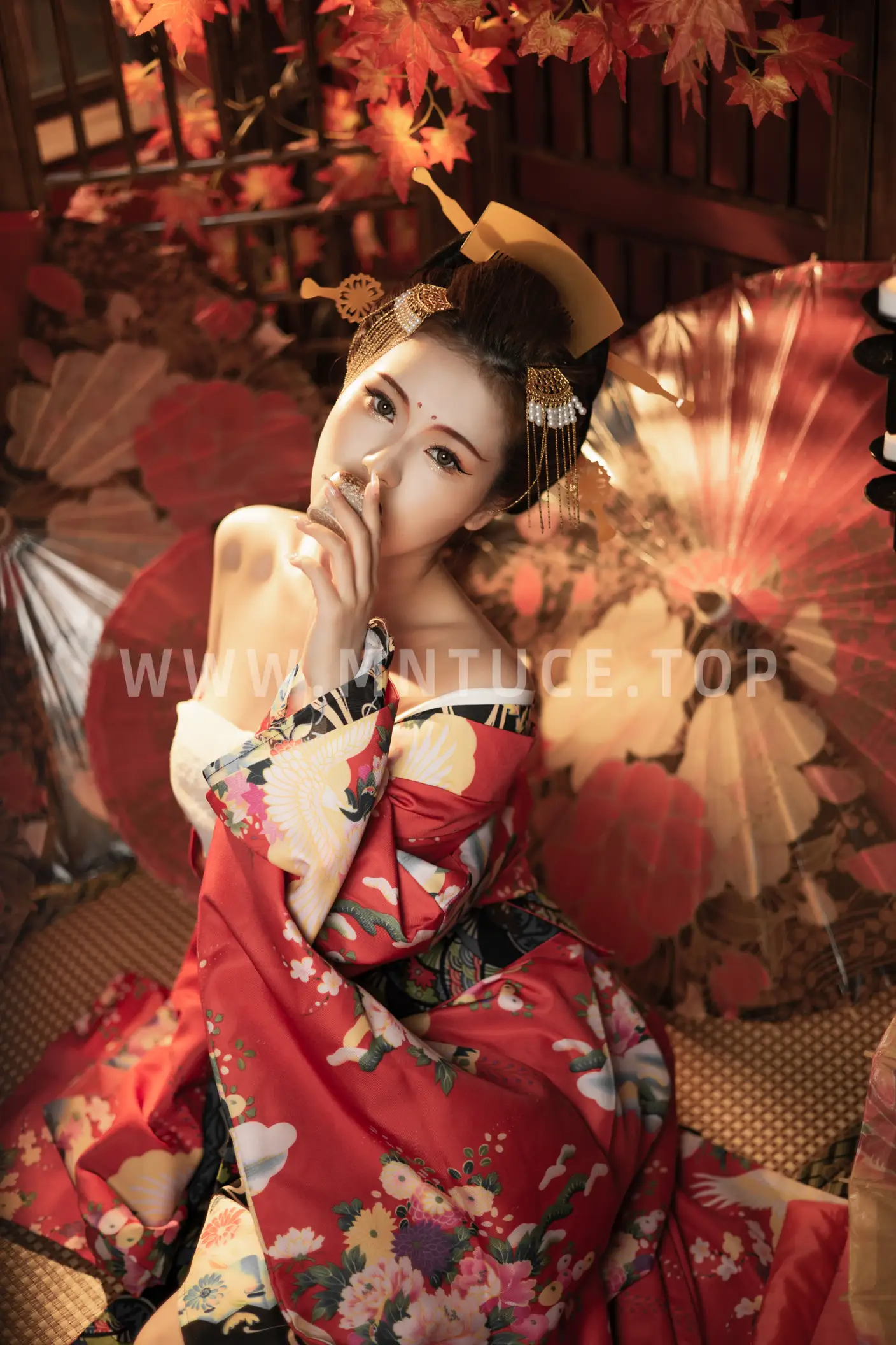 [艺图语] 2022.06.23 Vol.1263 – 恶女花魁 奶酪#[23P]-9