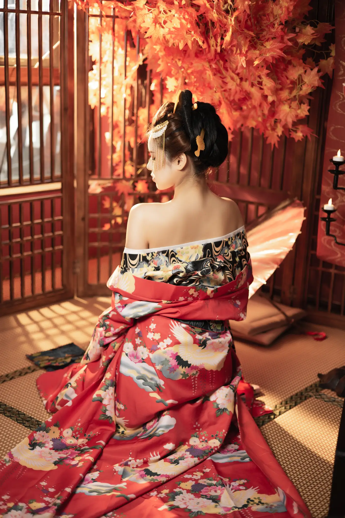 [艺图语] 2022.06.23 Vol.1263 – 恶女花魁 奶酪#[23P]-10