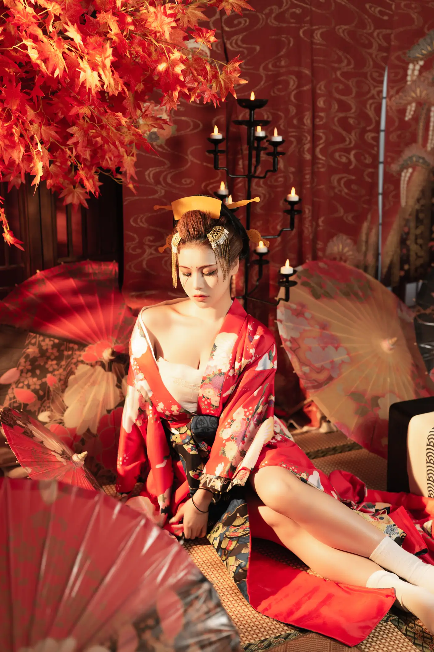 [艺图语] 2022.06.23 Vol.1263 – 恶女花魁 奶酪#[23P]-3
