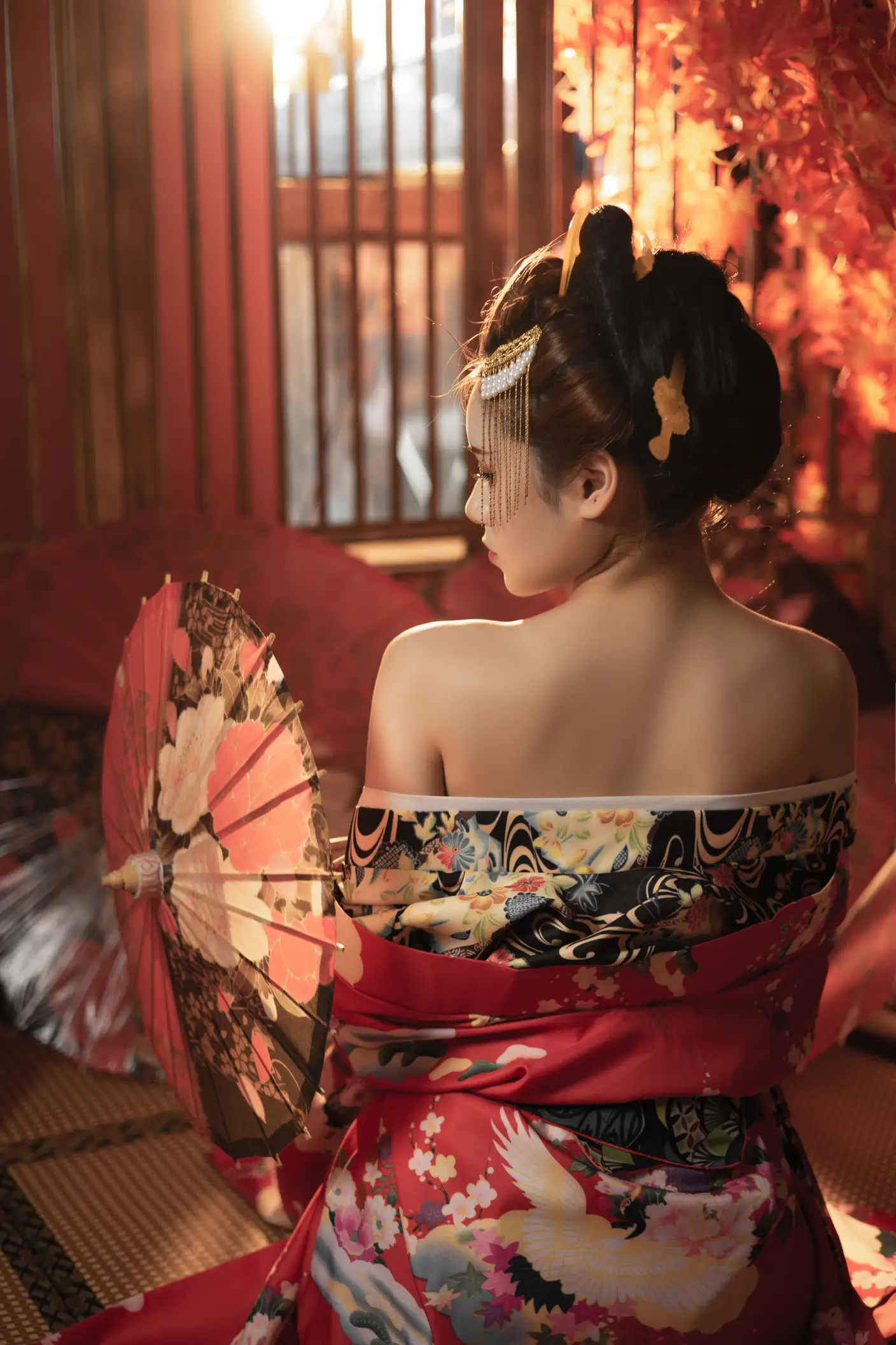 [艺图语] 2022.06.23 Vol.1263 – 恶女花魁 奶酪#[23P]-4