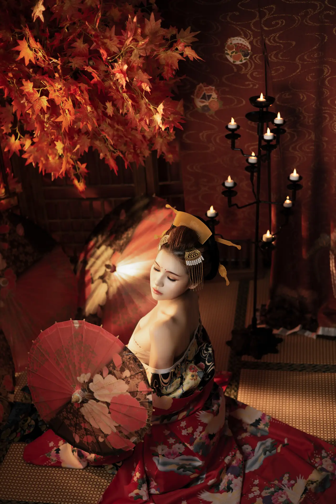 [艺图语] 2022.06.23 Vol.1263 – 恶女花魁 奶酪#[23P]-6