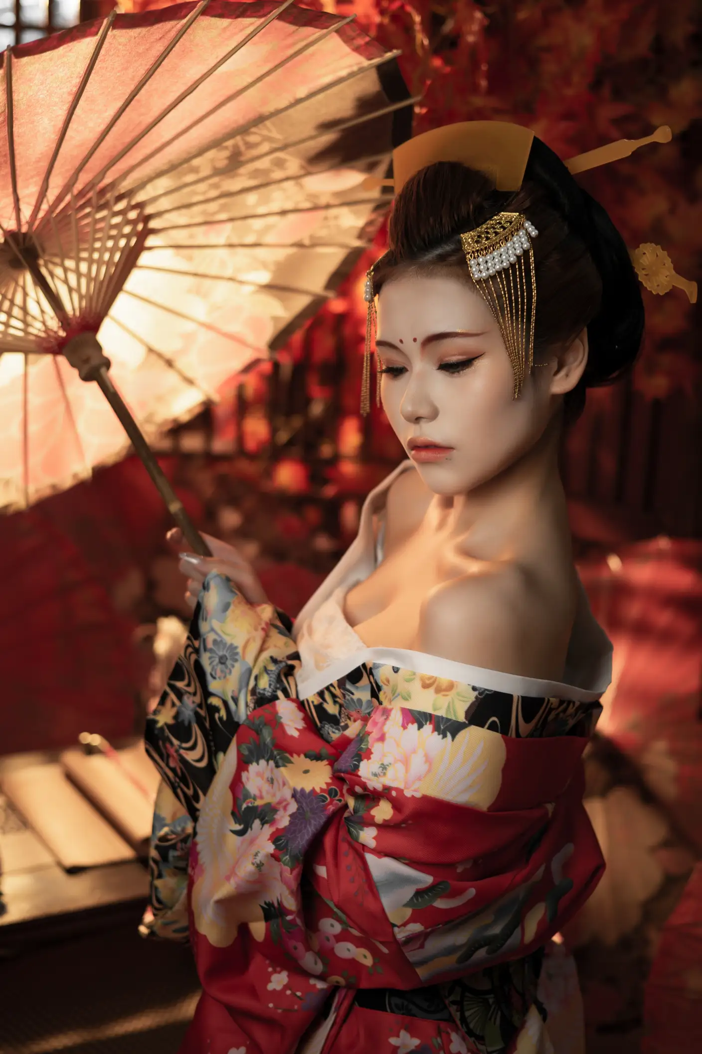 [艺图语] 2022.06.23 Vol.1263 – 恶女花魁 奶酪#[23P]-8