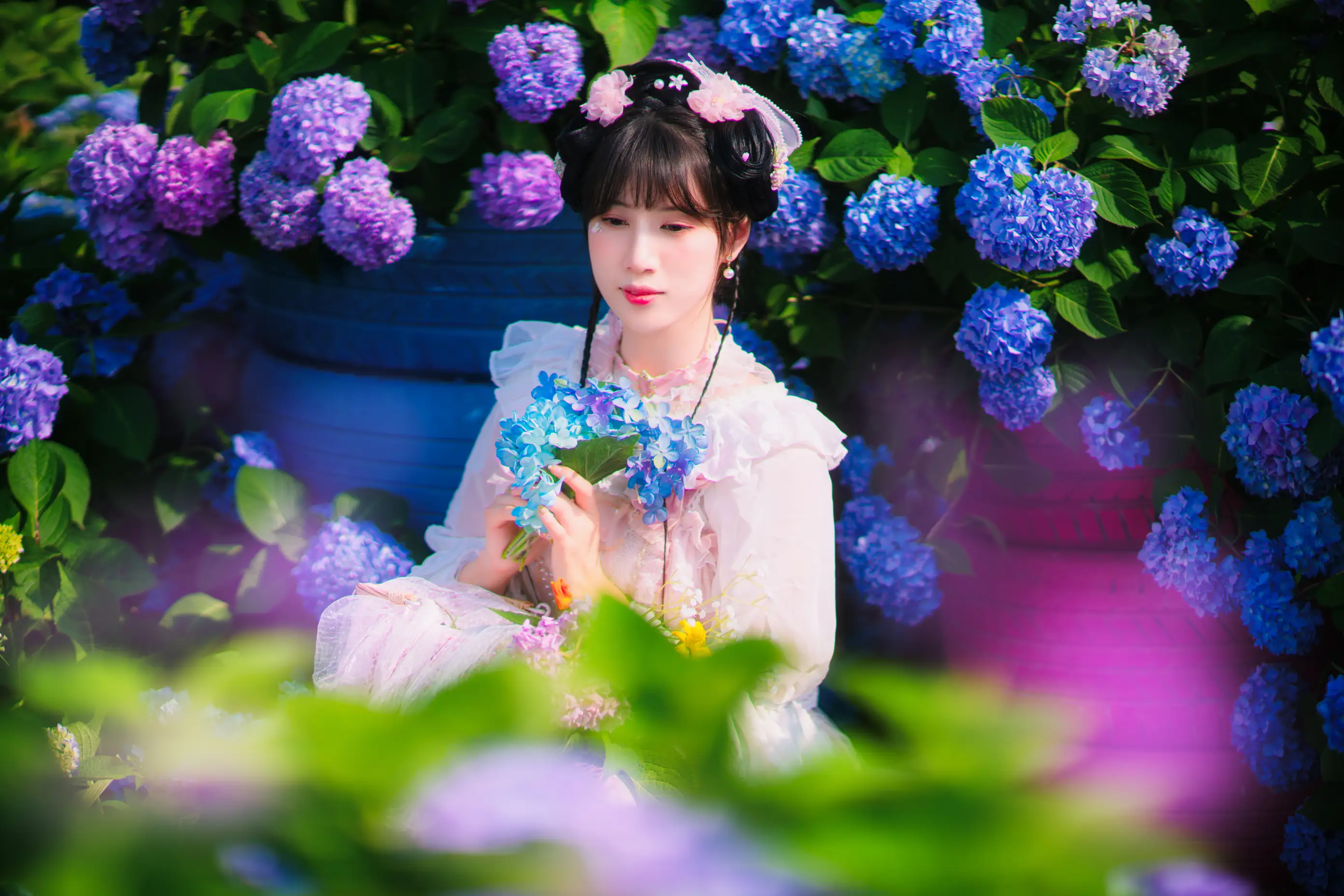 [艺图语] 2022.07.05 Vol.1389 – 映花面 初茶#[36P]-5