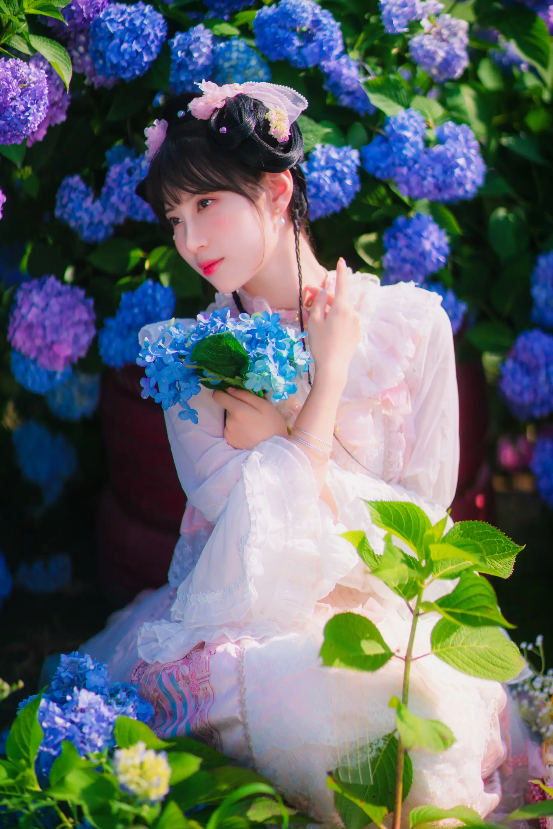 [艺图语] 2022.07.05 Vol.1389 – 映花面 初茶#[36P]-1