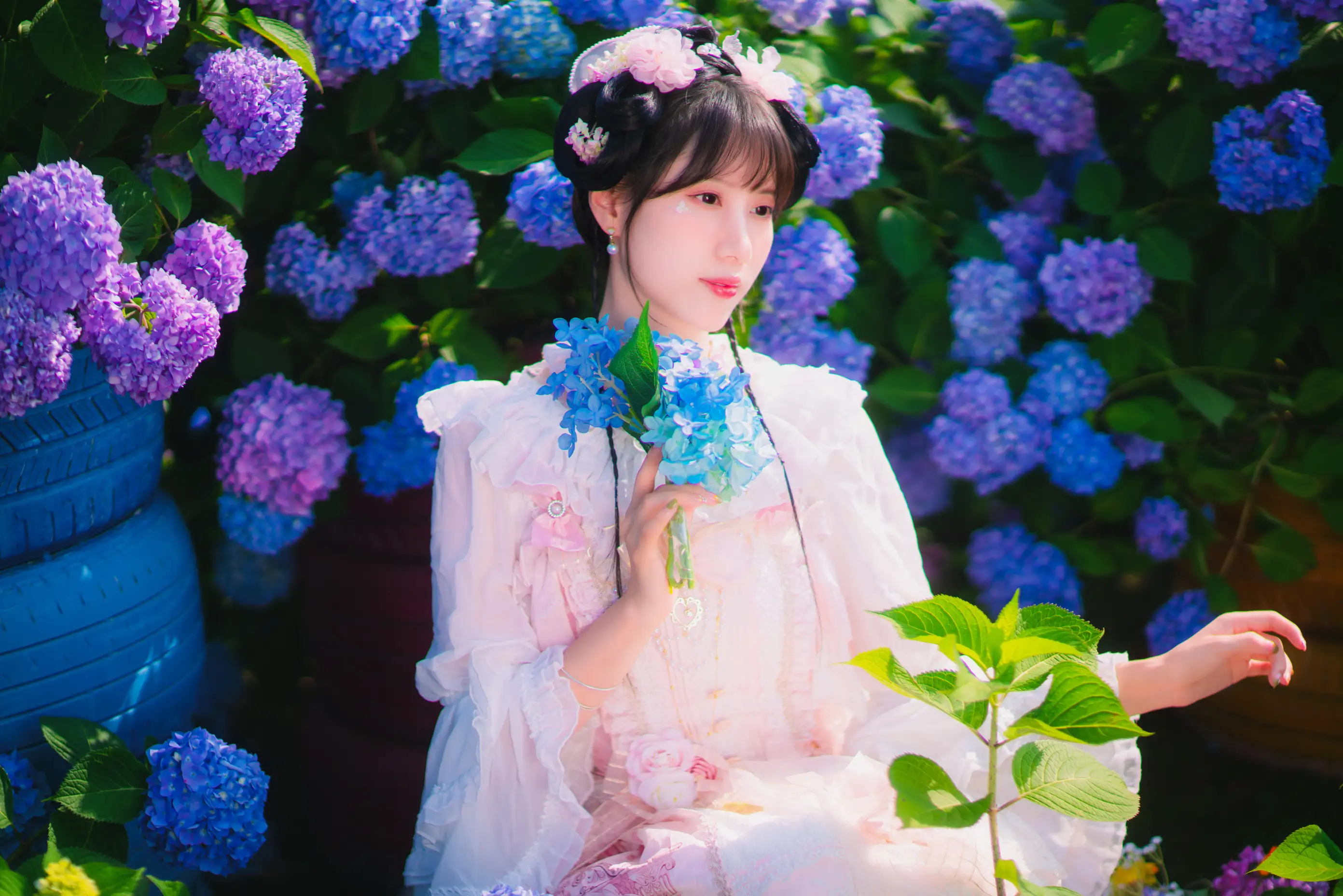 [艺图语] 2022.07.05 Vol.1389 – 映花面 初茶#[36P]-4