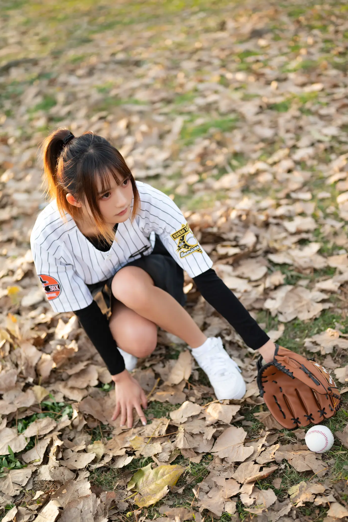 [艺图语] 2022.07.07 Vol.1401 – 棒球少女 兔子Zzz不吃胡萝卜#[37P]-2