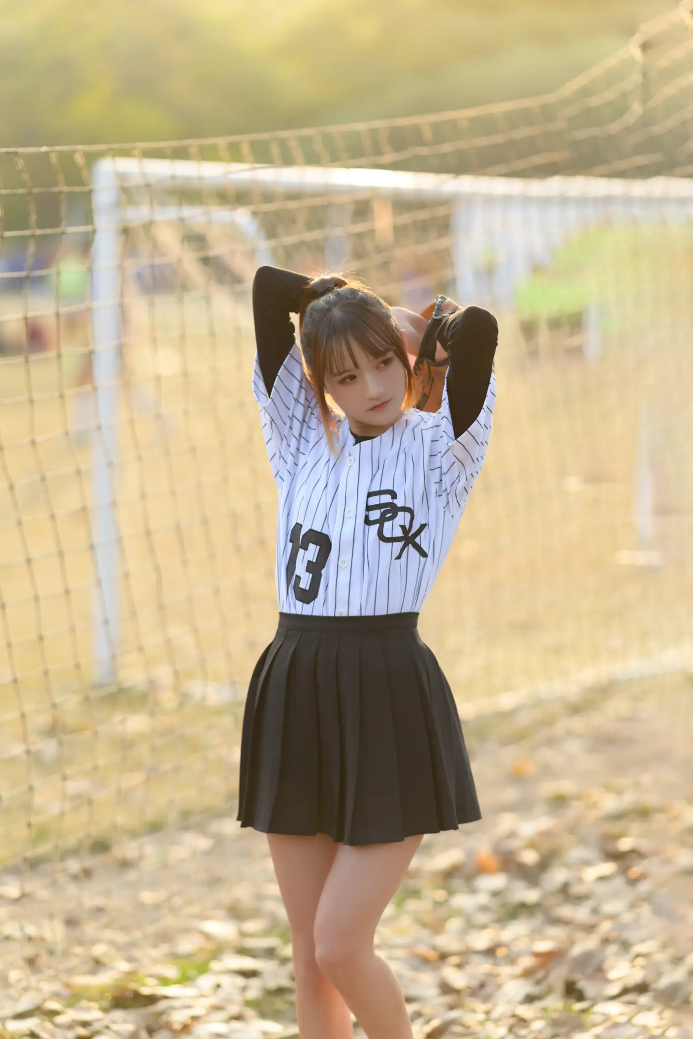 [艺图语] 2022.07.07 Vol.1401 – 棒球少女 兔子Zzz不吃胡萝卜#[37P]-4