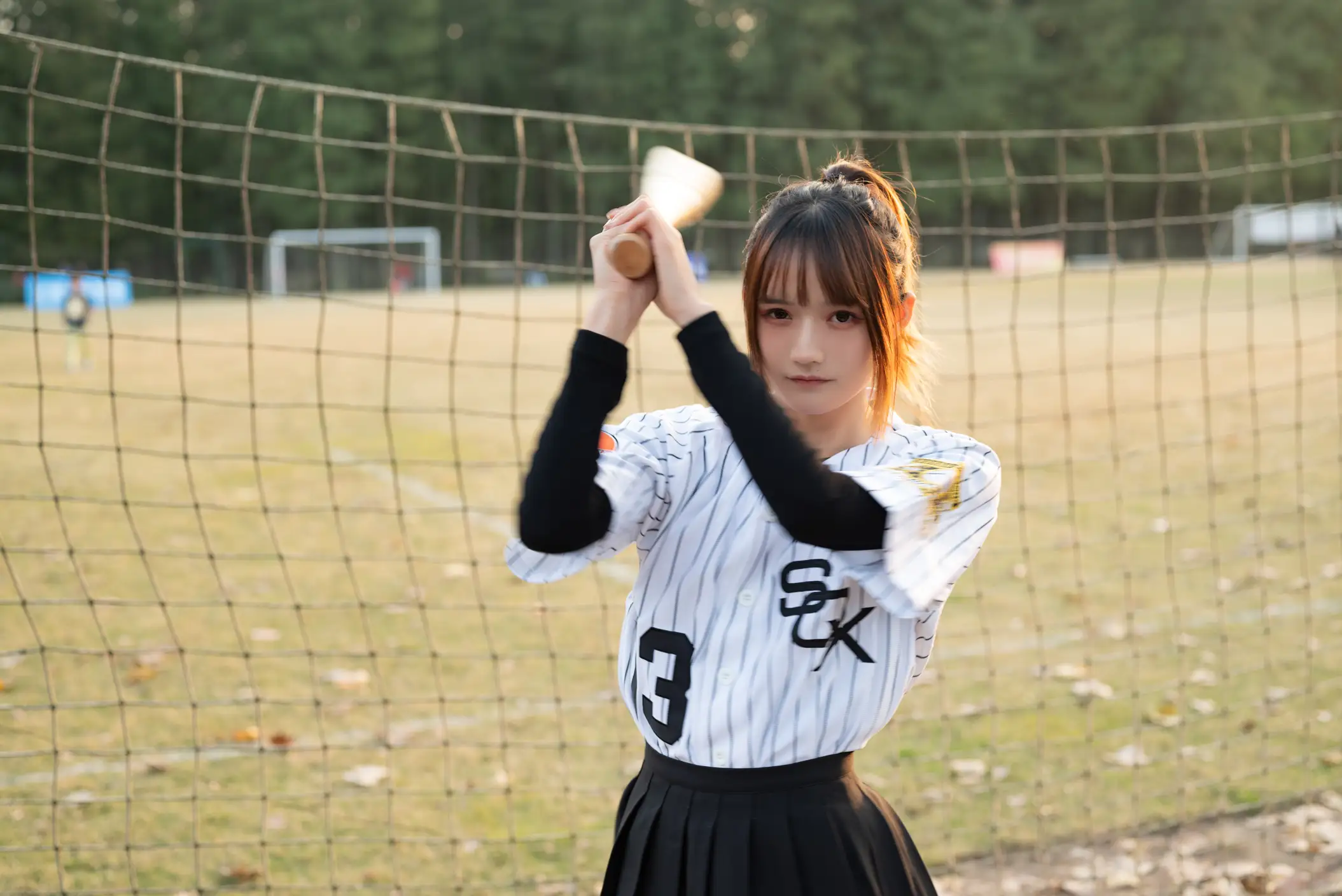 [艺图语] 2022.07.07 Vol.1401 – 棒球少女 兔子Zzz不吃胡萝卜#[37P]-1