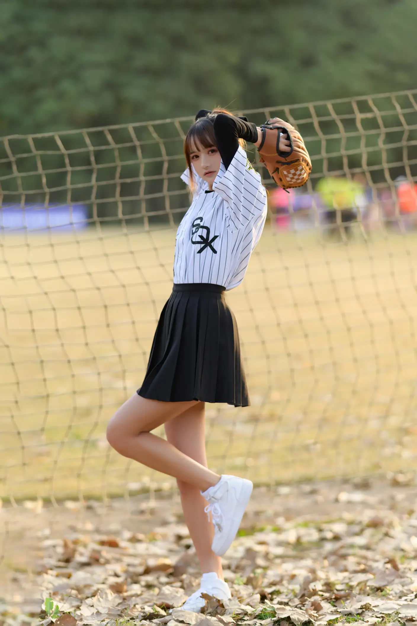 [艺图语] 2022.07.07 Vol.1401 – 棒球少女 兔子Zzz不吃胡萝卜#[37P]-5