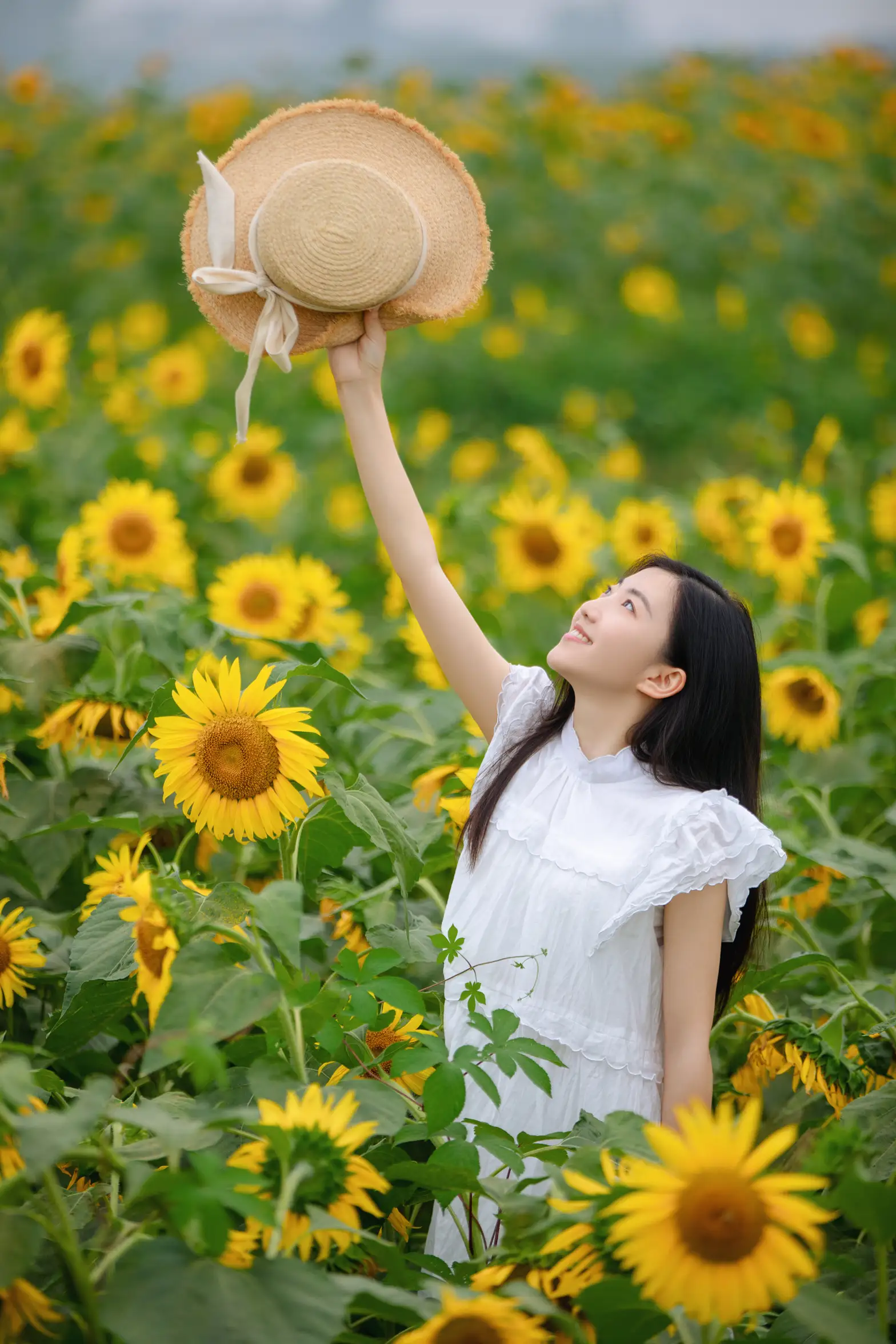 [艺图语] 2022.08.22 Vol.1766 – 向日葵女孩 栗子#[22P]-7