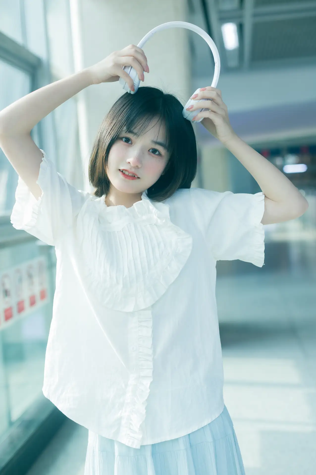 [艺图语] 2022.07.28 Vol.1559 – 薄荷 小怡妹妹cute#[23P]-9