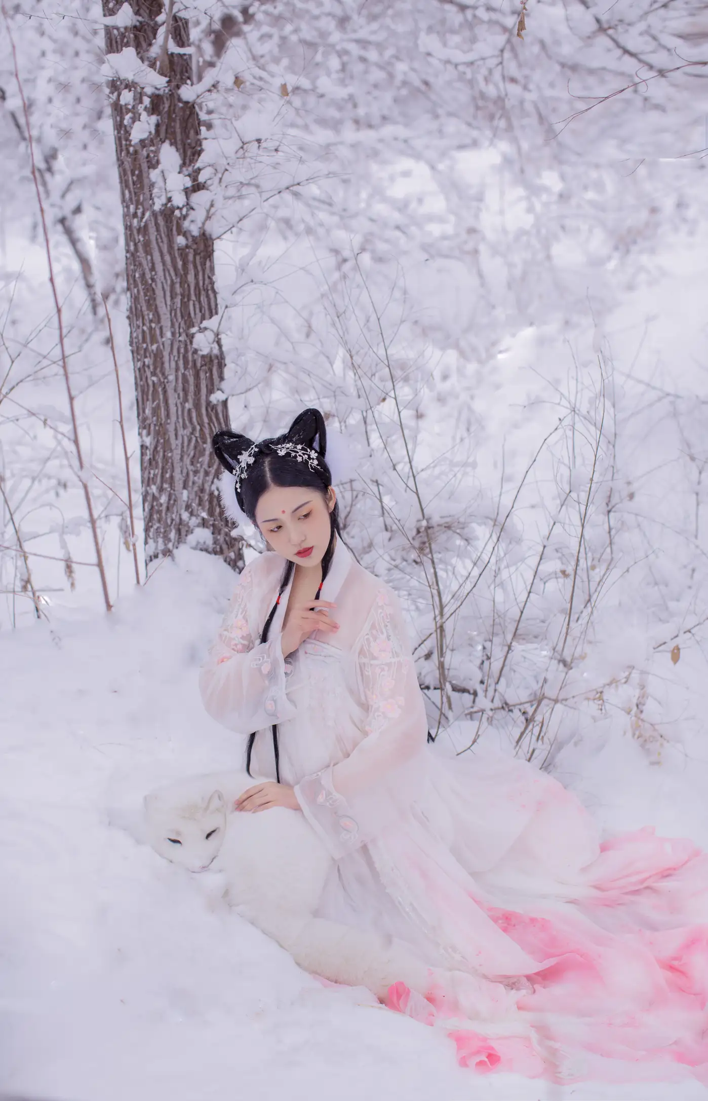 [艺图语] 2022.07.29 Vol.1576 – 雪狐 沐槿cutie#[30P]-9