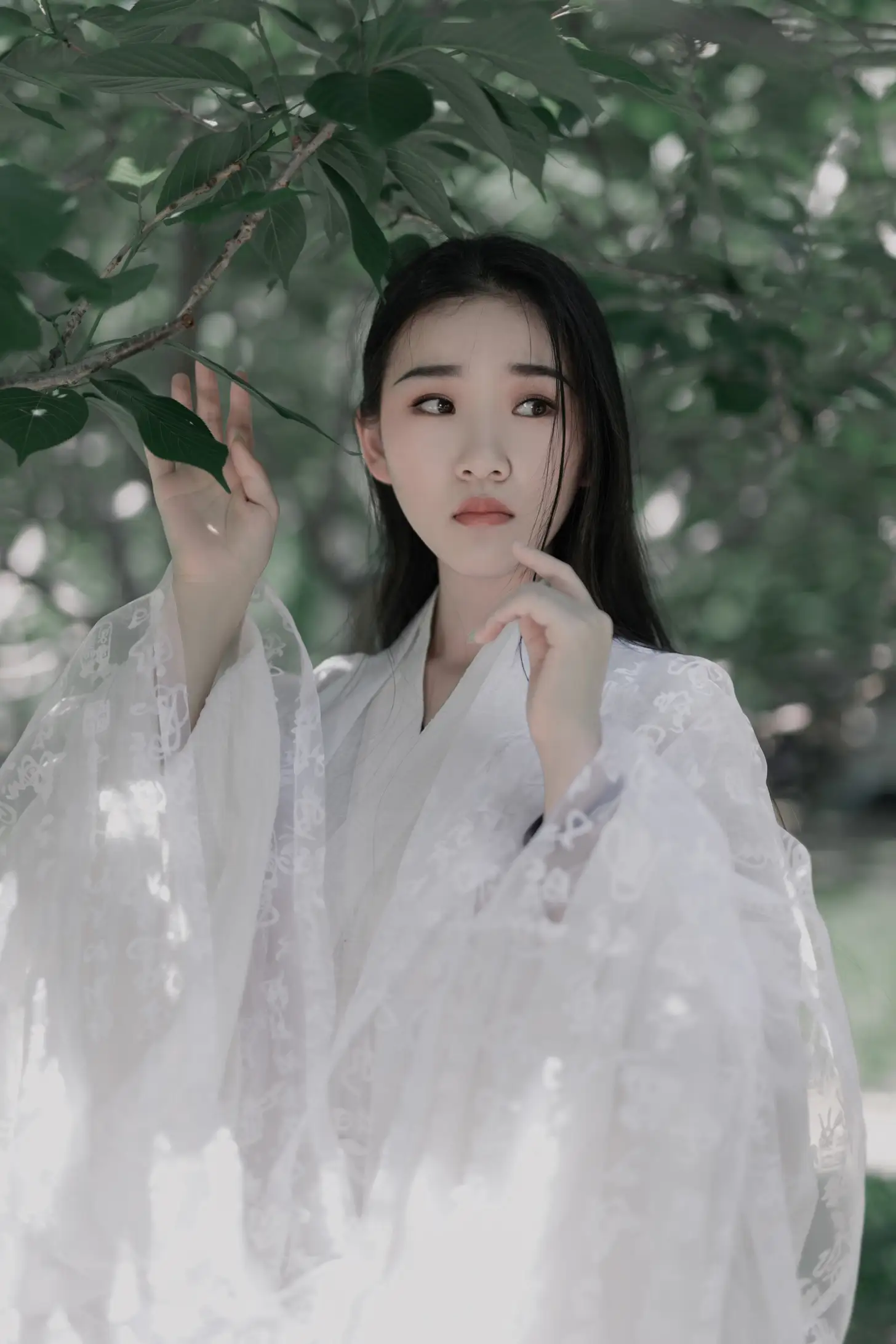 [艺图语] 2022.07.17 Vol.1500 – 白衣 相望回首喵喵喵#[29P]-3