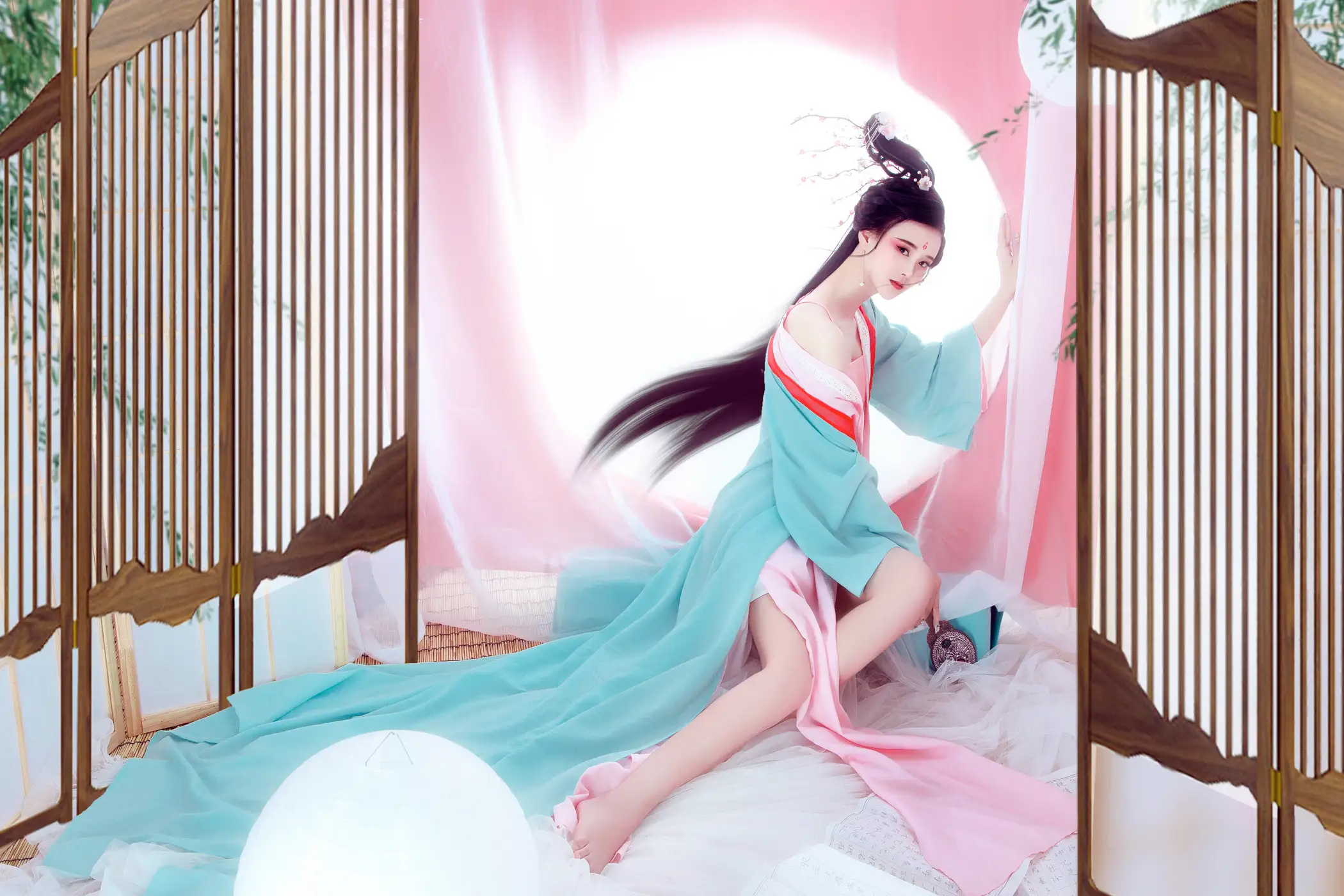 [艺图语] 2022.02.04 Vol.747 – 花非花 欣宝#[22P]-3