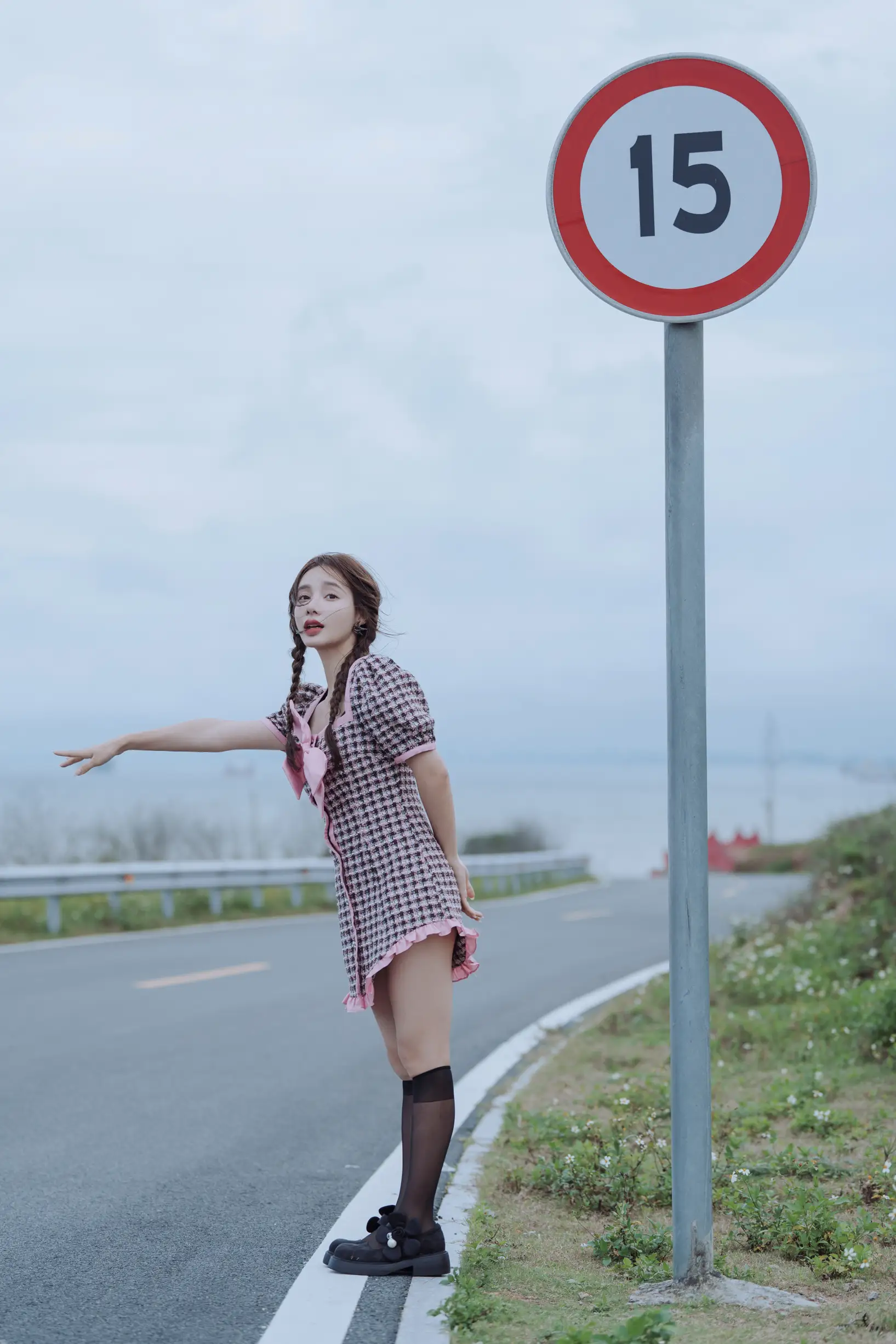 [艺图语] 2022.08.08 Vol.1658 – 最美环岛公路 姝雯同学#[40P]-3