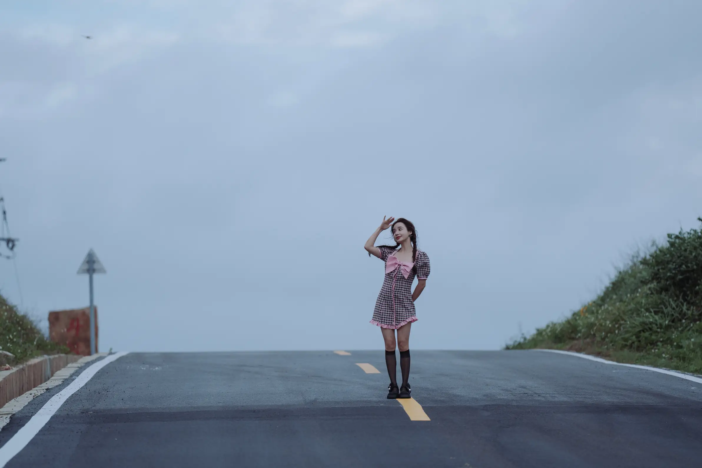 [艺图语] 2022.08.08 Vol.1658 – 最美环岛公路 姝雯同学#[40P]-1