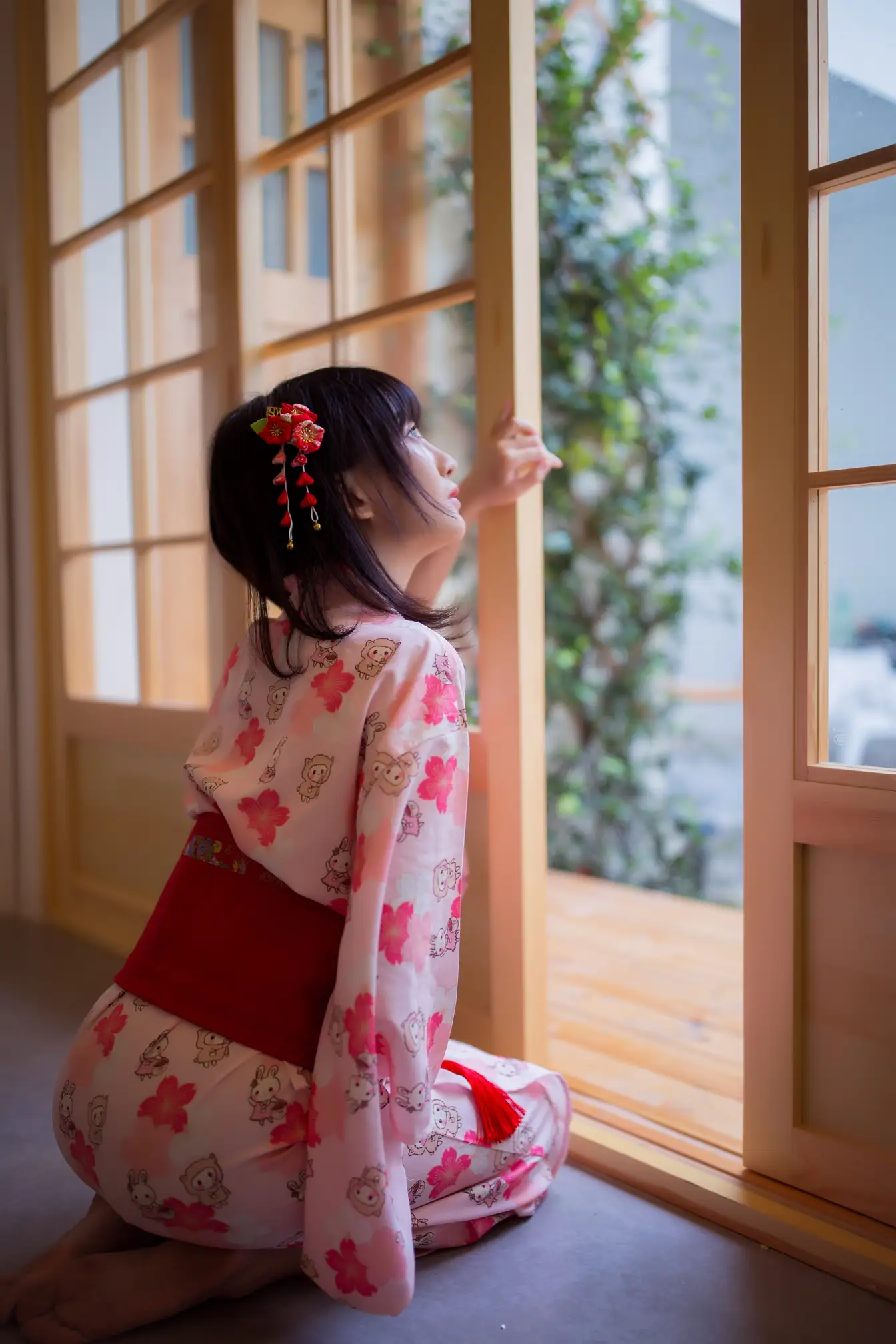 [艺图语] 2022.01.21 Vol.687 – 和风少女 虾虾#[49P]-4