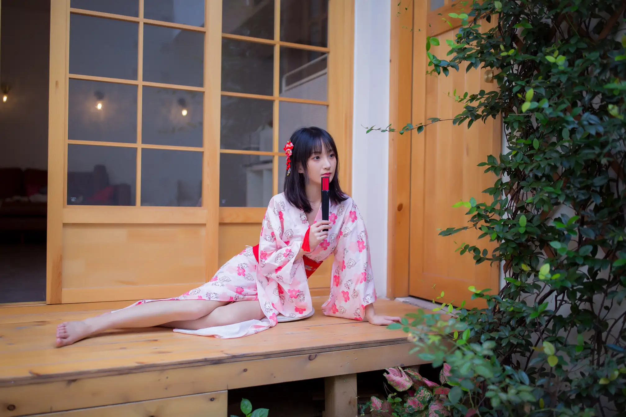 [艺图语] 2022.01.21 Vol.687 – 和风少女 虾虾#[49P]-1