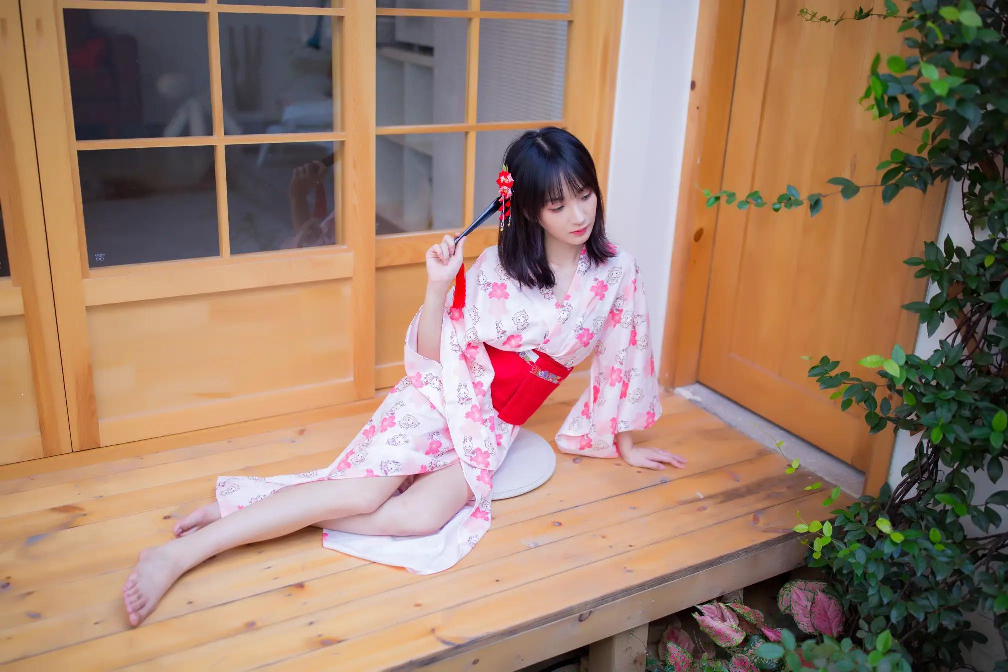 [艺图语] 2022.01.21 Vol.687 – 和风少女 虾虾#[49P]-4