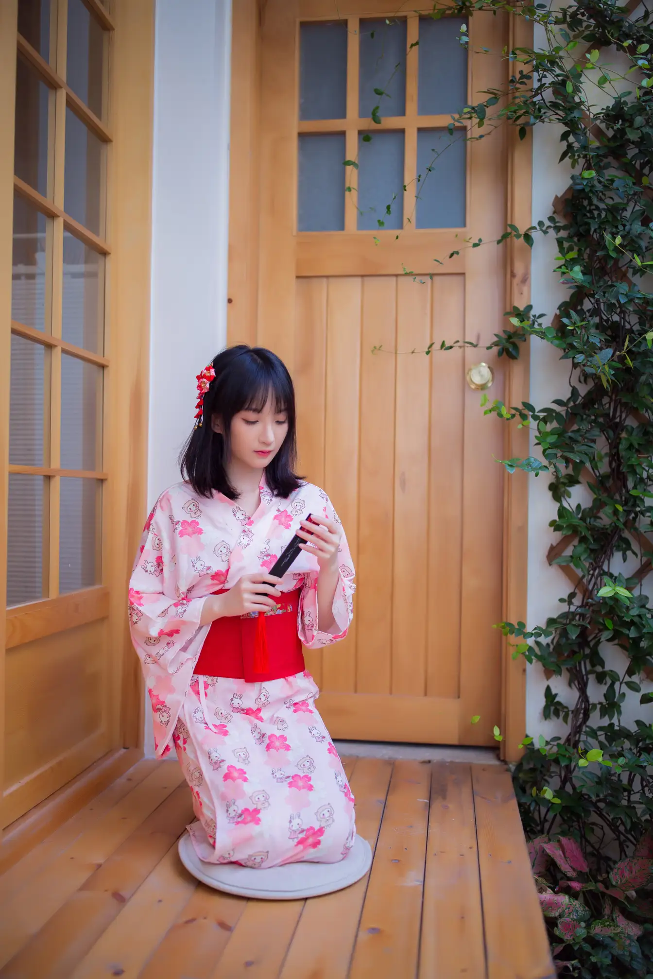 [艺图语] 2022.01.21 Vol.687 – 和风少女 虾虾#[49P]-9