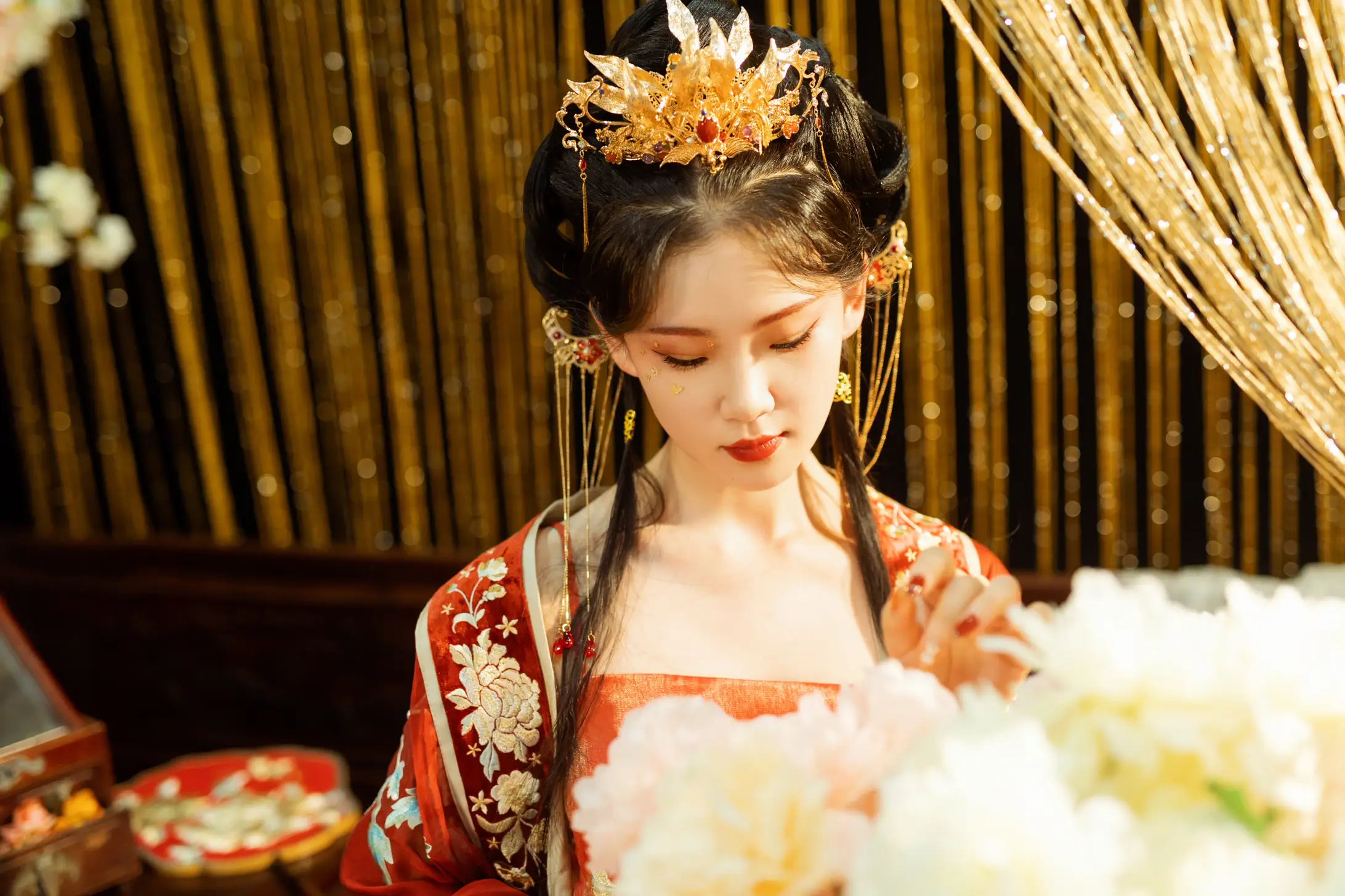 [艺图语] 2022.09.05 Vol.1873 – 红衣娘子 相望回首喵喵喵#[48P]-3
