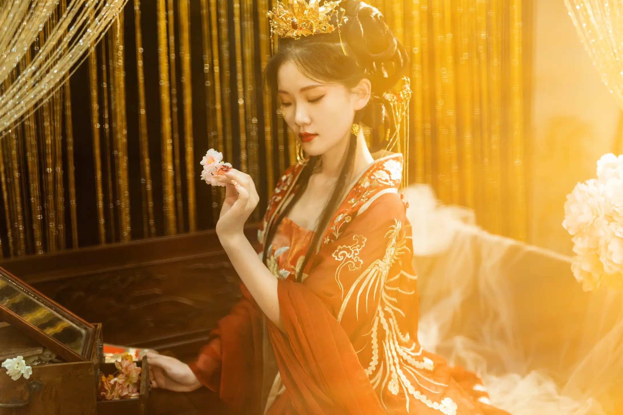 [艺图语] 2022.09.05 Vol.1873 – 红衣娘子 相望回首喵喵喵#[48P]-3