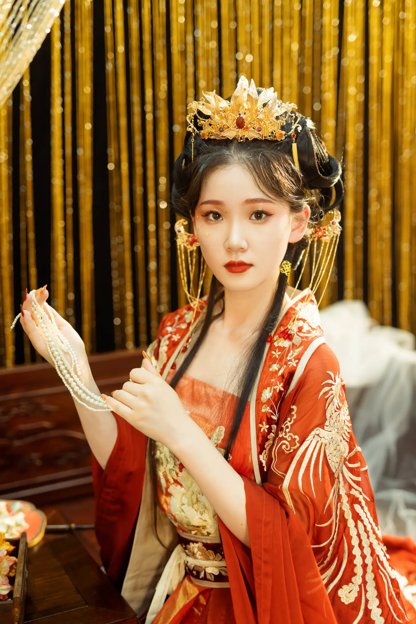 [艺图语] 2022.09.05 Vol.1873 – 红衣娘子 相望回首喵喵喵#[48P]-5